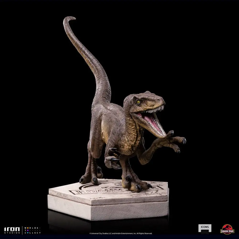 Jurassic World Icons Socha Velociraptor A 9 cm produktová fotografia