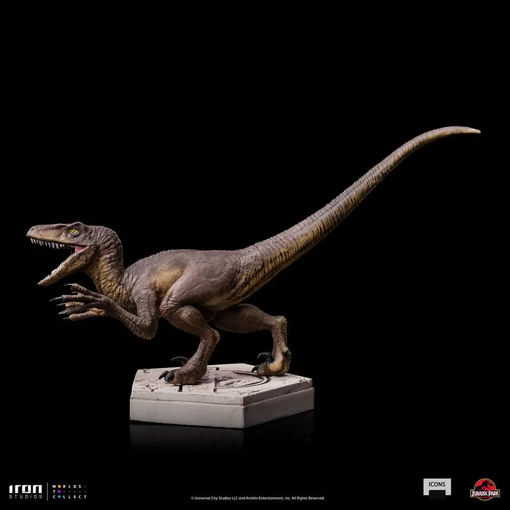 Jurassic World Icons Socha Velociraptor A 9 cm produktová fotografia