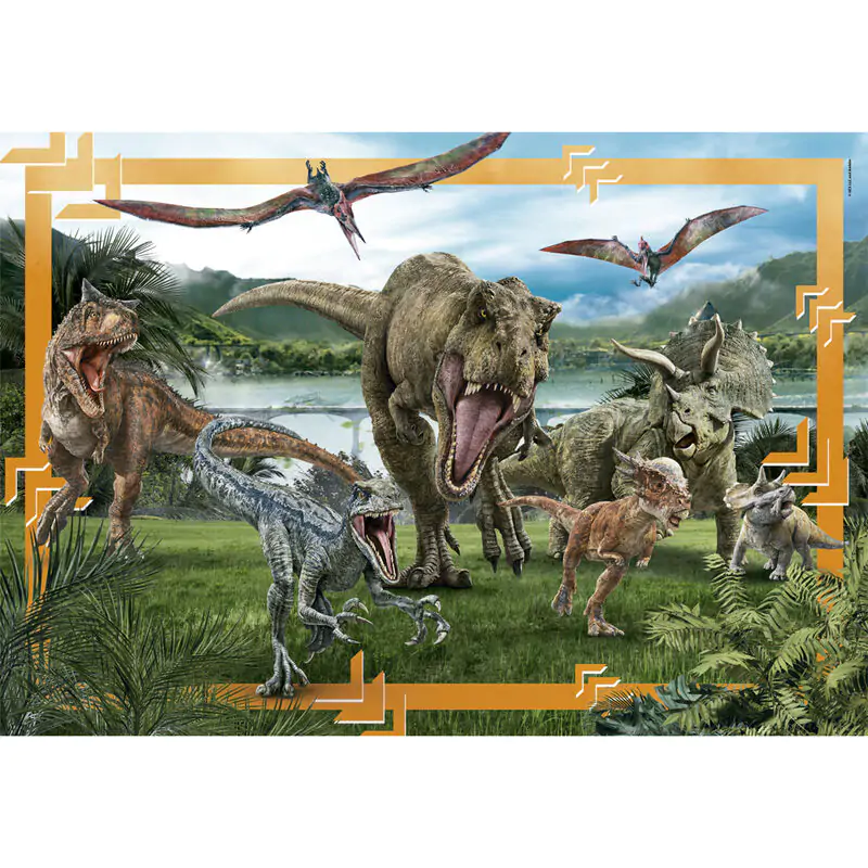 Jurassic World maxi puzzle 104 dielikov produktová fotografia