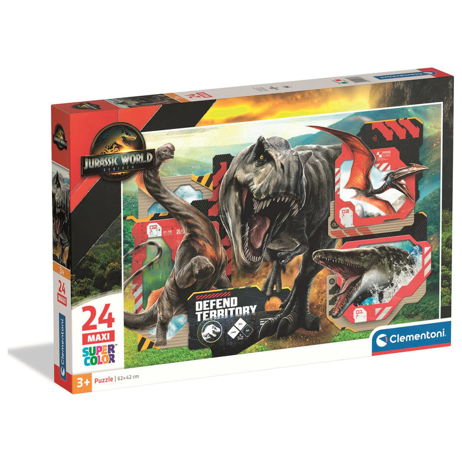 Jurassic World maxi puzzle 24 kusov produktová fotografia