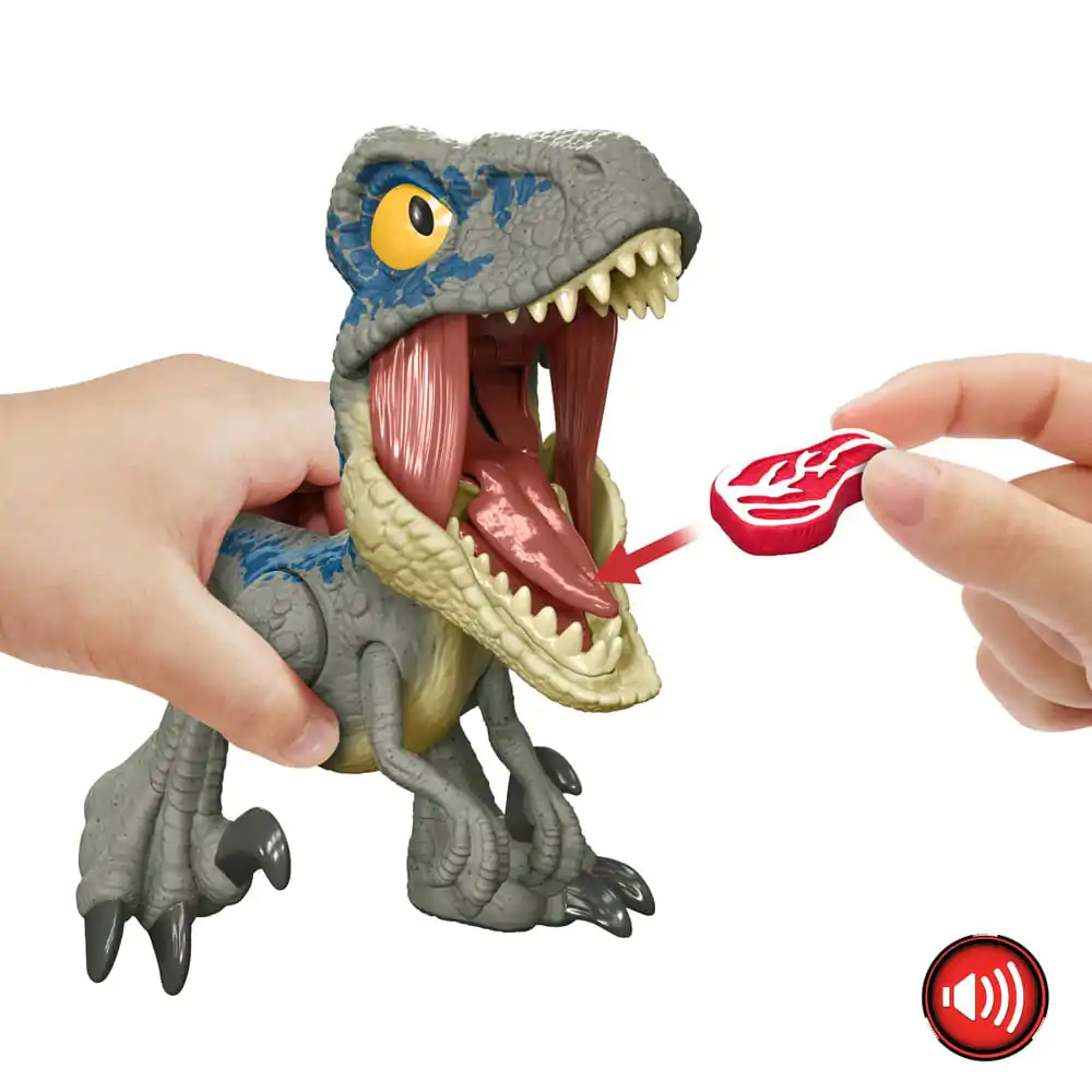 Jurassic World Akčná figúrka Mega Roar Velociraptor Blue produktová fotografia