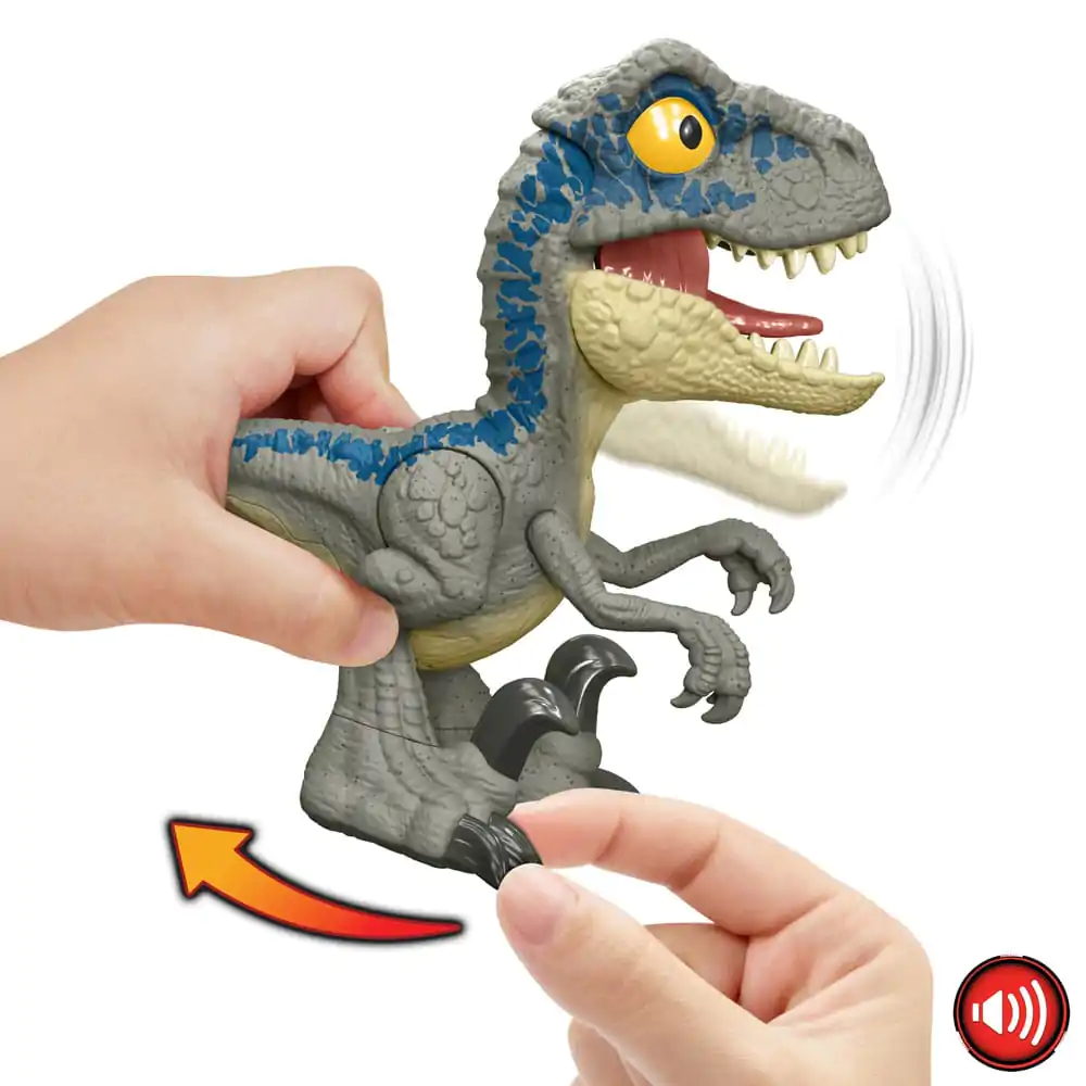 Jurassic World Akčná figúrka Mega Roar Velociraptor Blue produktová fotografia