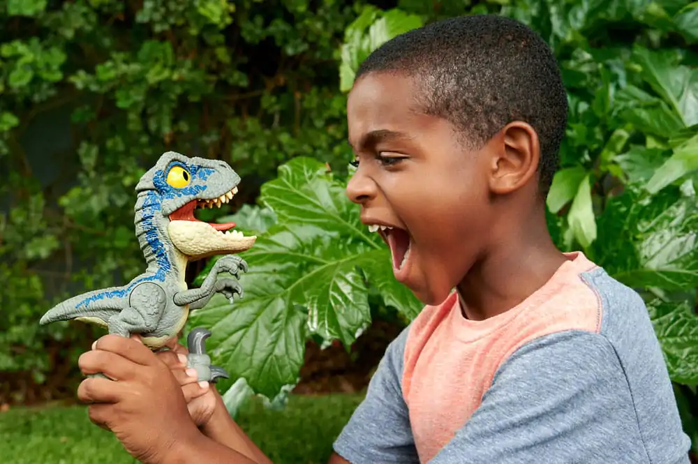Jurassic World Akčná figúrka Mega Roar Velociraptor Blue produktová fotografia
