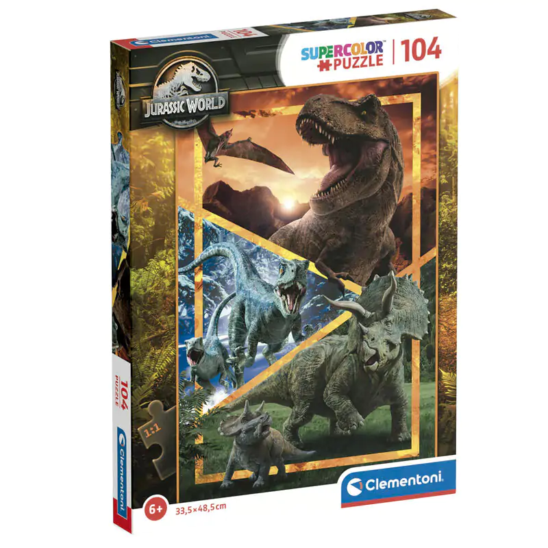 Jurassic World puzzle 104 dielikov produktová fotografia