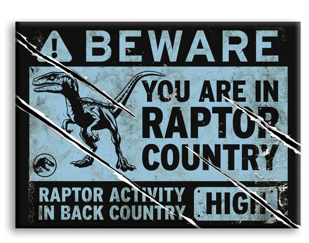 JURASSIC WORLD Raptor Magnet na chladničku produktová fotografia