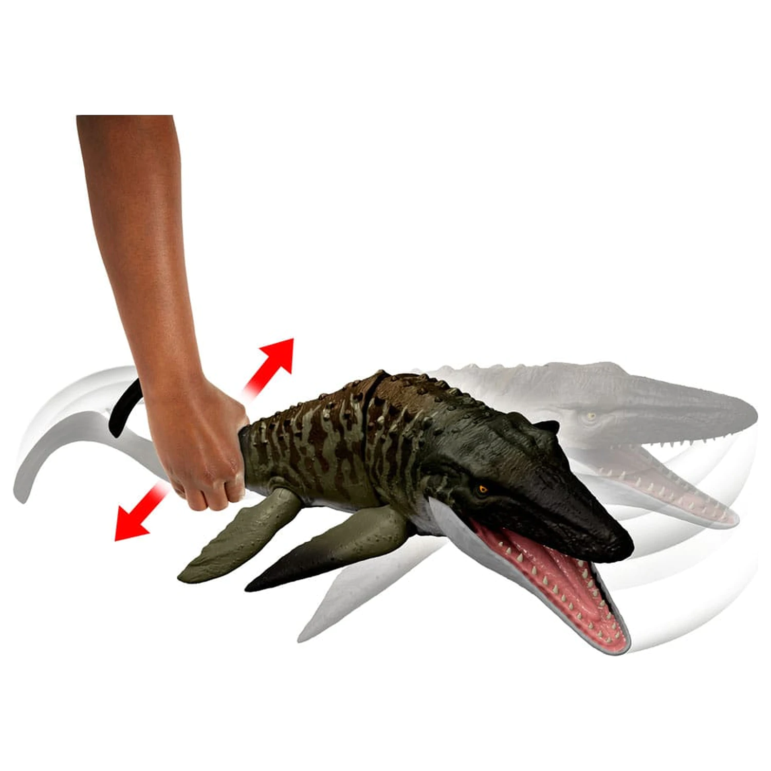 Jurassic World: Rebirth Akčná figúrka Bite 'n Blast Mosasaurus 65 cm produktová fotografia