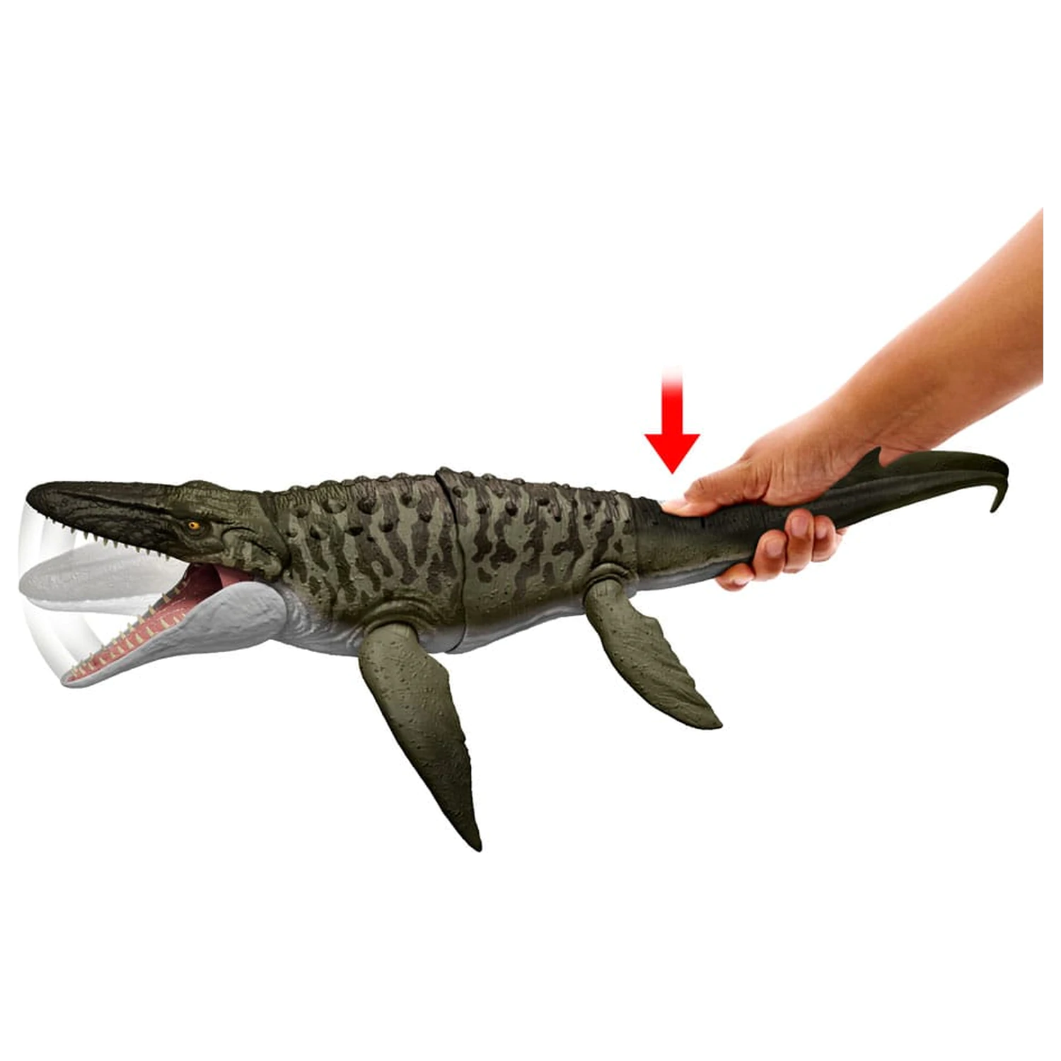 Jurassic World: Rebirth Akčná figúrka Bite 'n Blast Mosasaurus 65 cm produktová fotografia