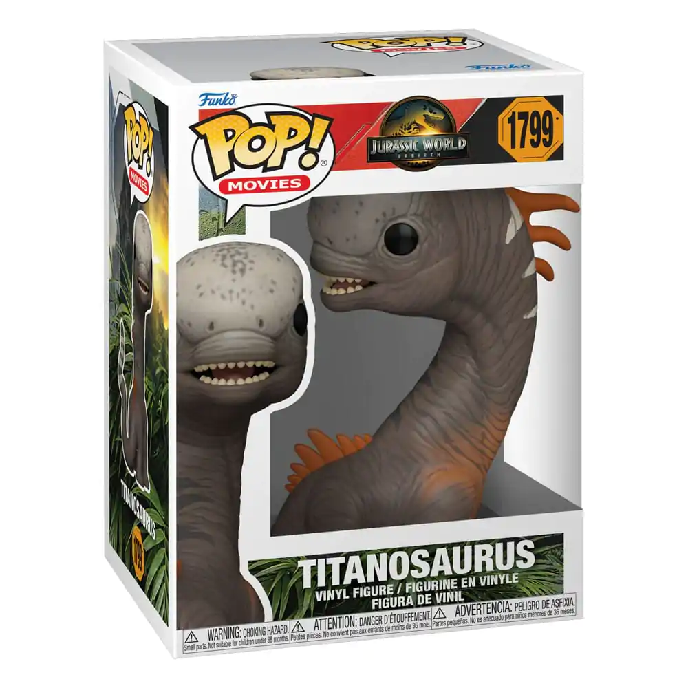 Jurassic World Rebirth Funko POP! Movies Vinylová figúrka Titanosaurus 9 cm produktová fotografia