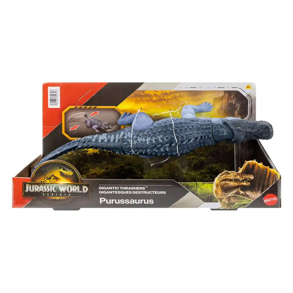 Jurassic World Rebirth akčná figúrka Gigantic Thrashers Purussaurus 37 cm produktová fotografia