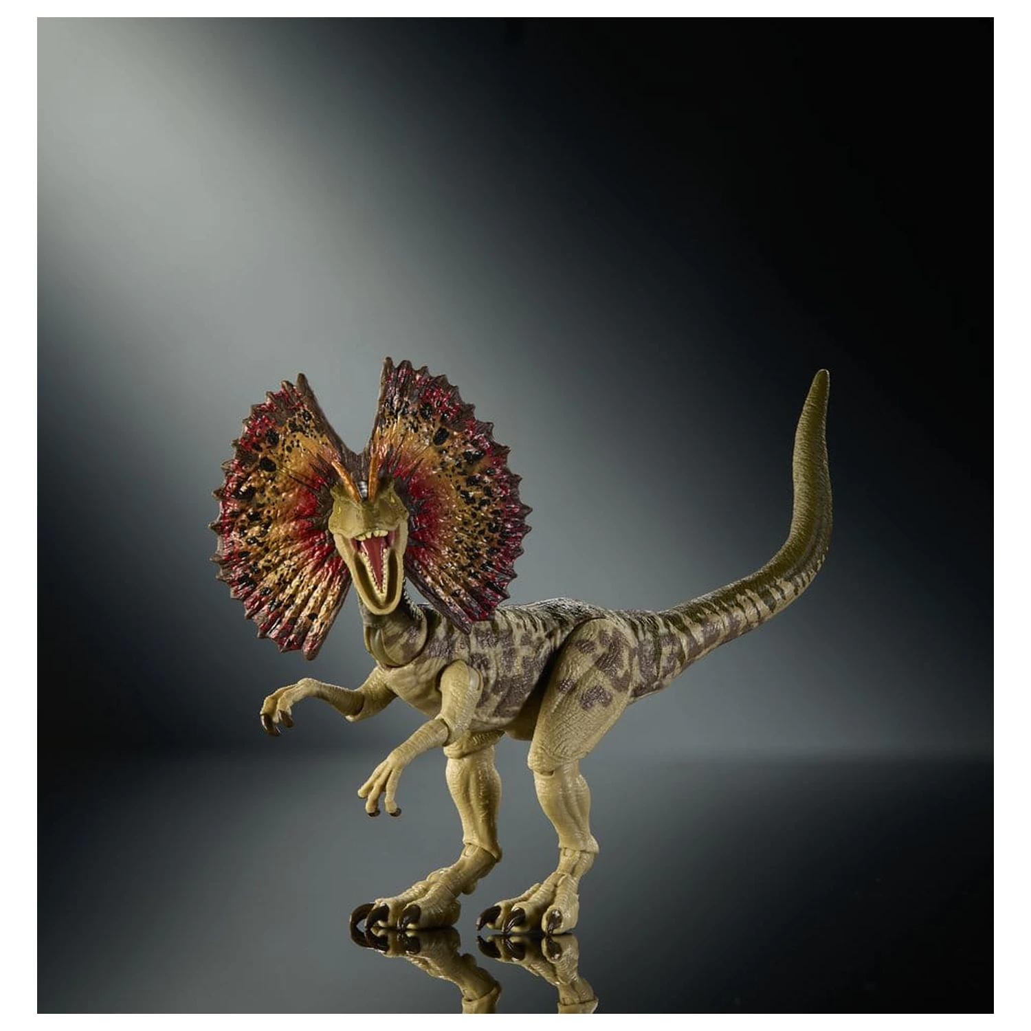 Jurassic World Rebirth Hammond Collection akčná figúrka Dilophosaurus produktová fotografia