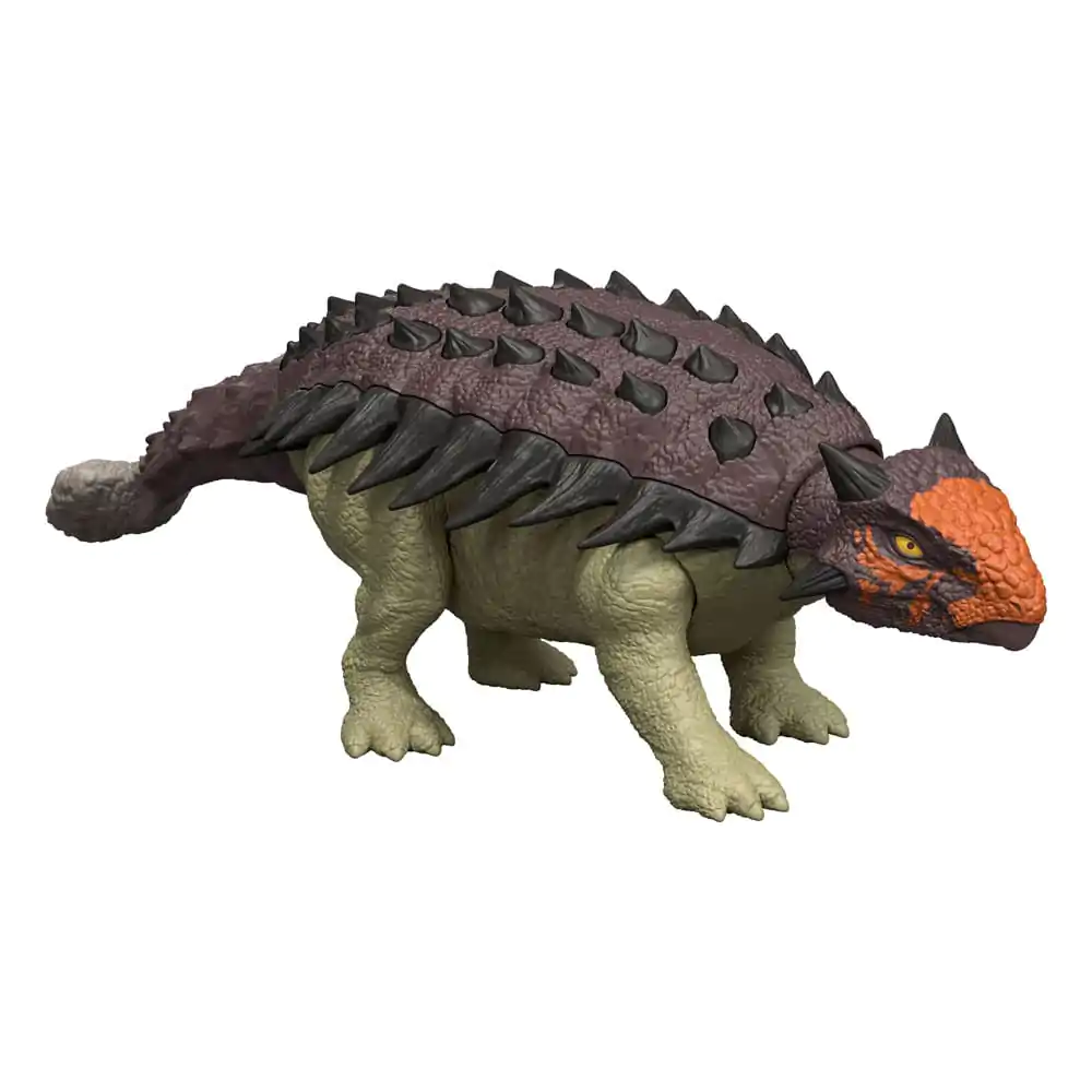 Jurassic World Rebirth akčná figúrka so zvukom Wild Roar Ankylosaurus 7 cm produktová fotografia