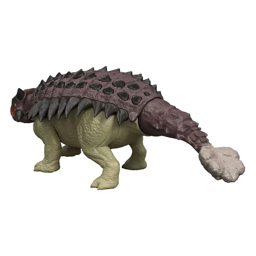 Jurassic World Rebirth akčná figúrka so zvukom Wild Roar Ankylosaurus 7 cm produktová fotografia