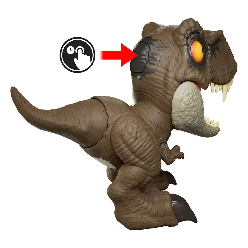 Jurassic World Akčná figúrka so zvukom Roar Command Tyrannosaurus Rex 16 cm produktová fotografia