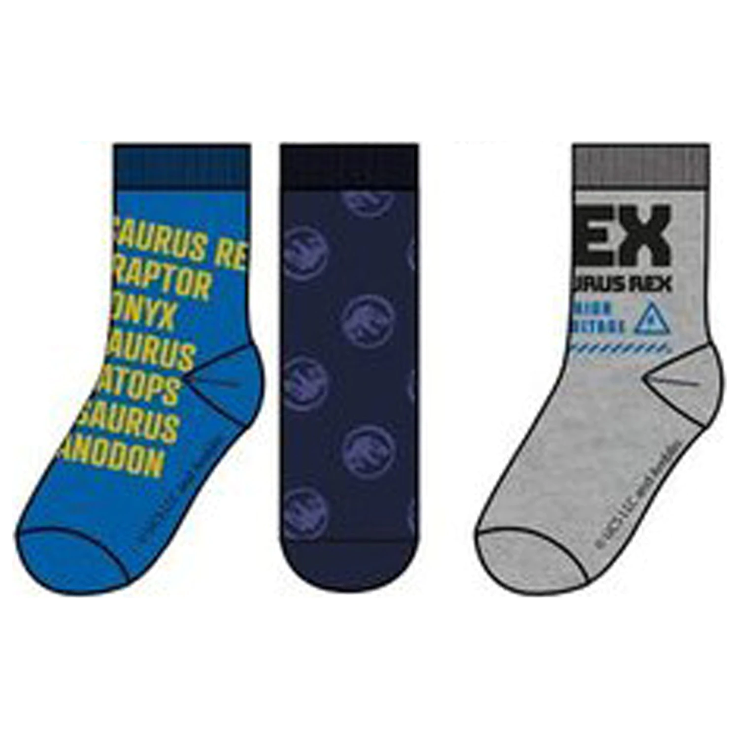 Jurassic World Species Detské ponožky 31/34 produktová fotografia