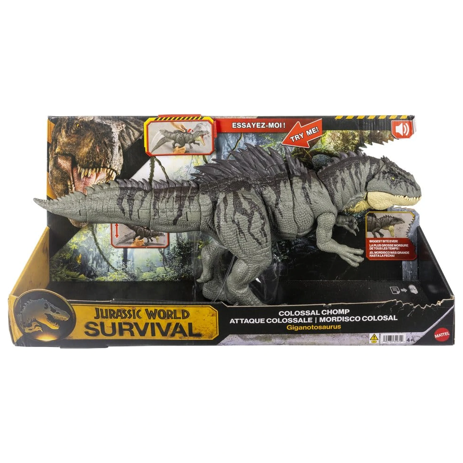 Jurassic World: Survival Akčná figúrka Colossal Chomp Giganotosaurus 71 cm produktová fotografia