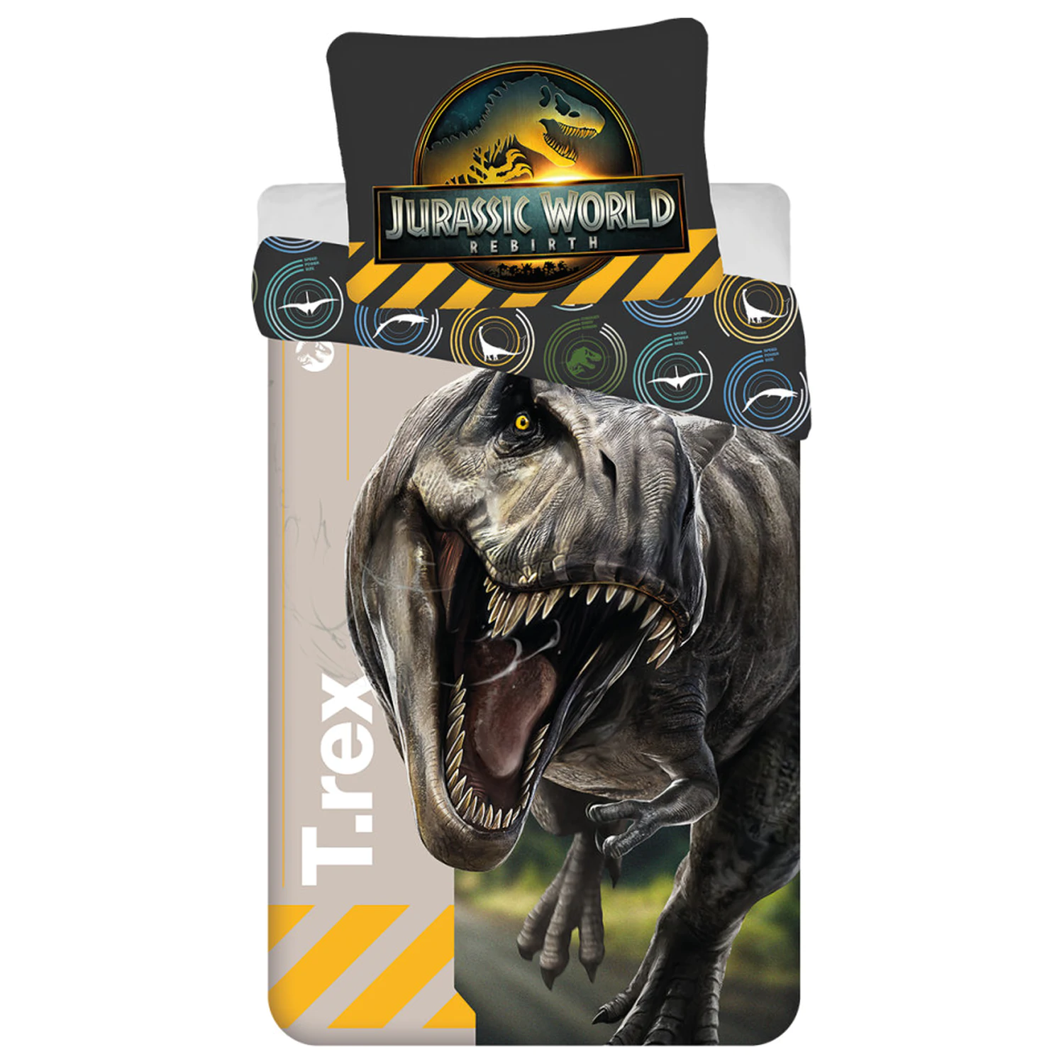 Jurassic World T-Rex obliečka na paplón produktová fotografia