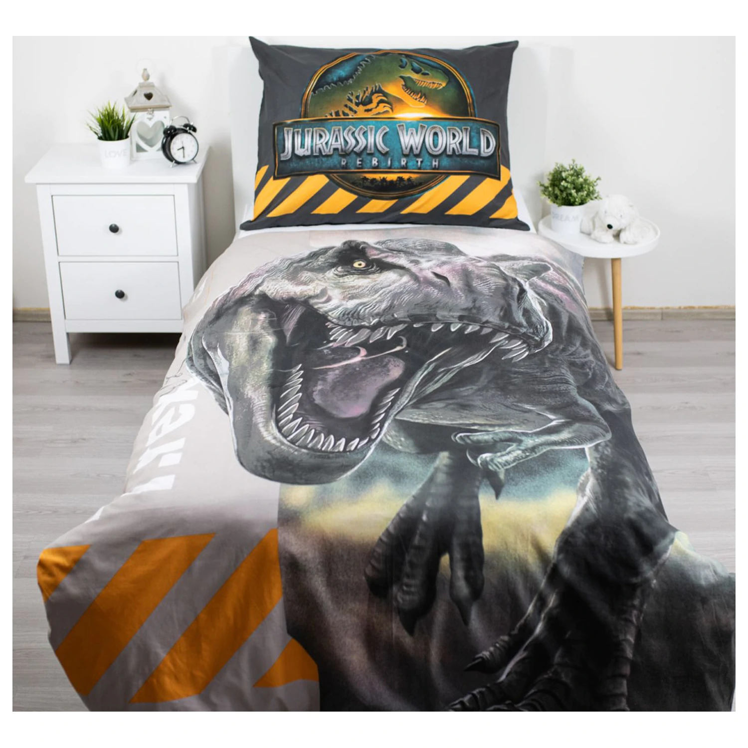 Jurassic World T-Rex obliečka na paplón produktová fotografia