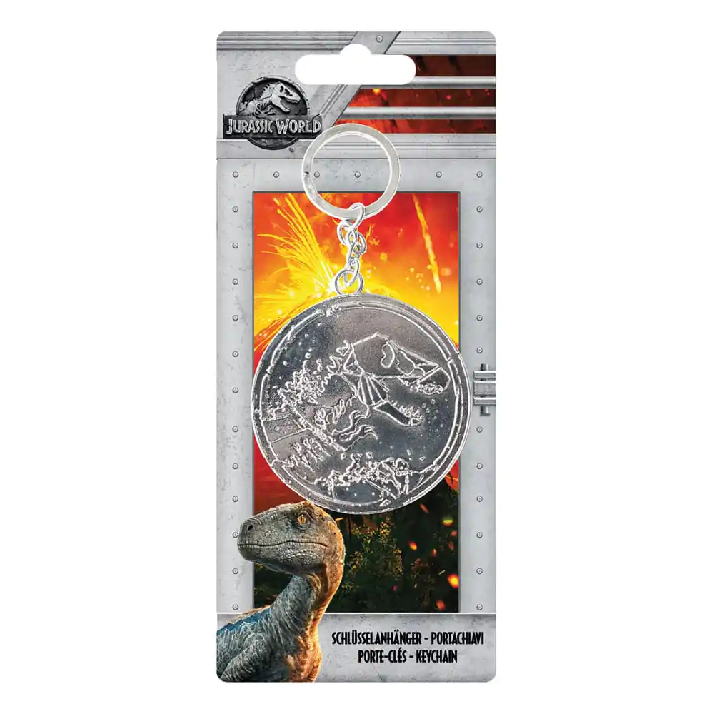 Jurassic World Metalová kľúčenka T-Rex produktová fotografia