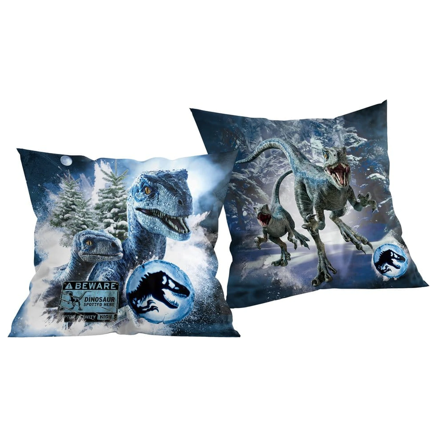 Vankúš Jurassic World Blue 40 x 40 cm produktová fotografia