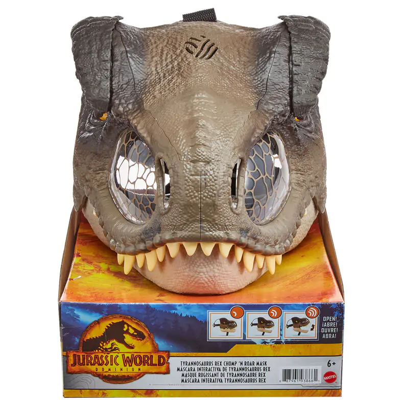 Jurassic World maska Tyrannosaurus Rex produktová fotografia