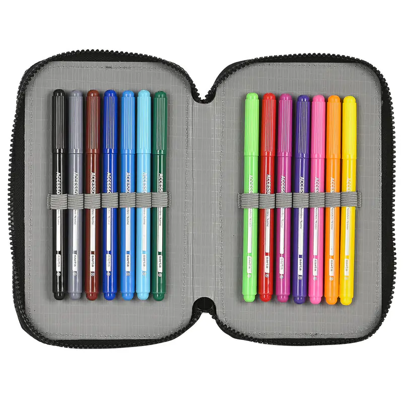 Jurassic World Warning dvojité puzdro na ceruzky 28ks produktová fotografia