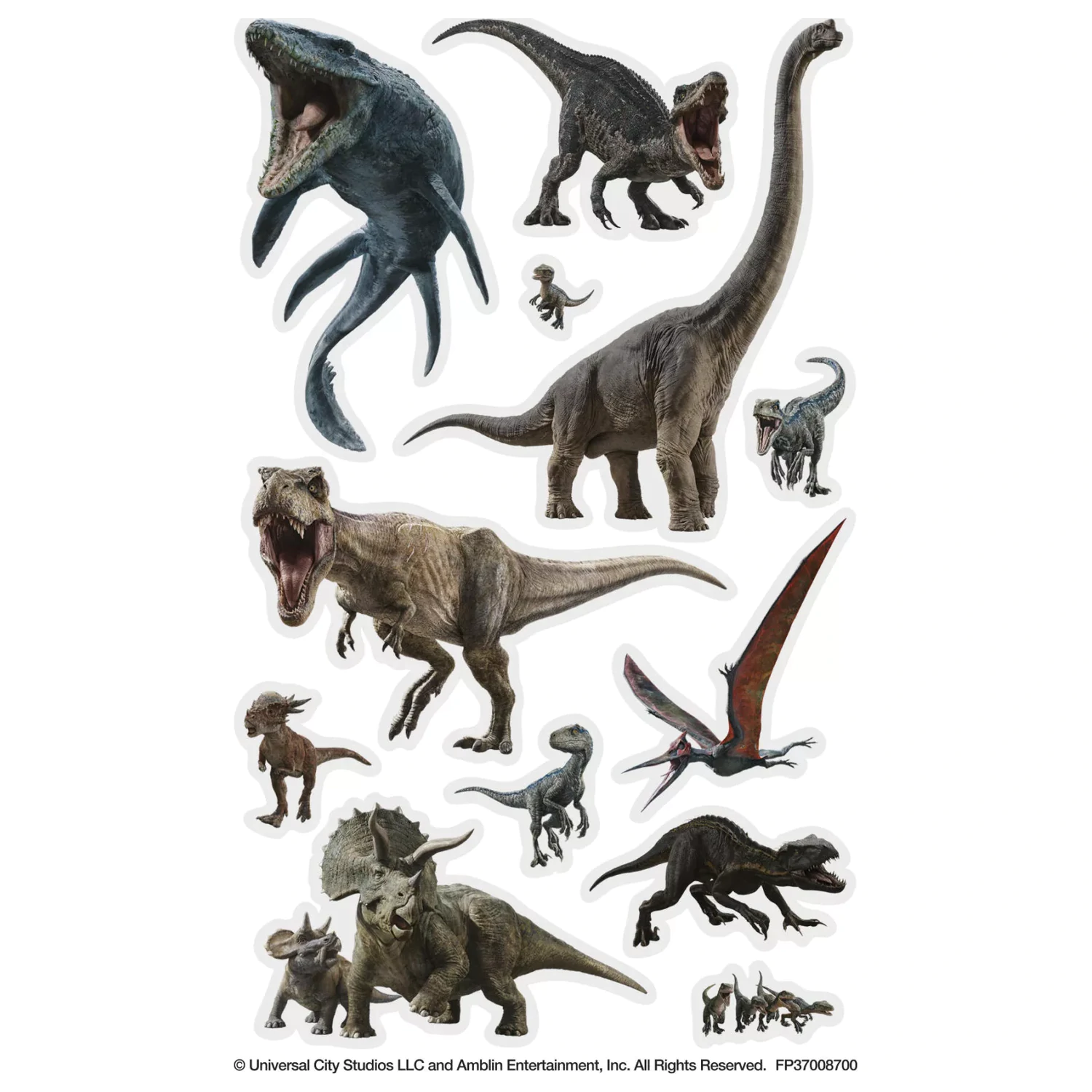 Jurassic World Wild Tattoo 12-dielna produktová fotografia