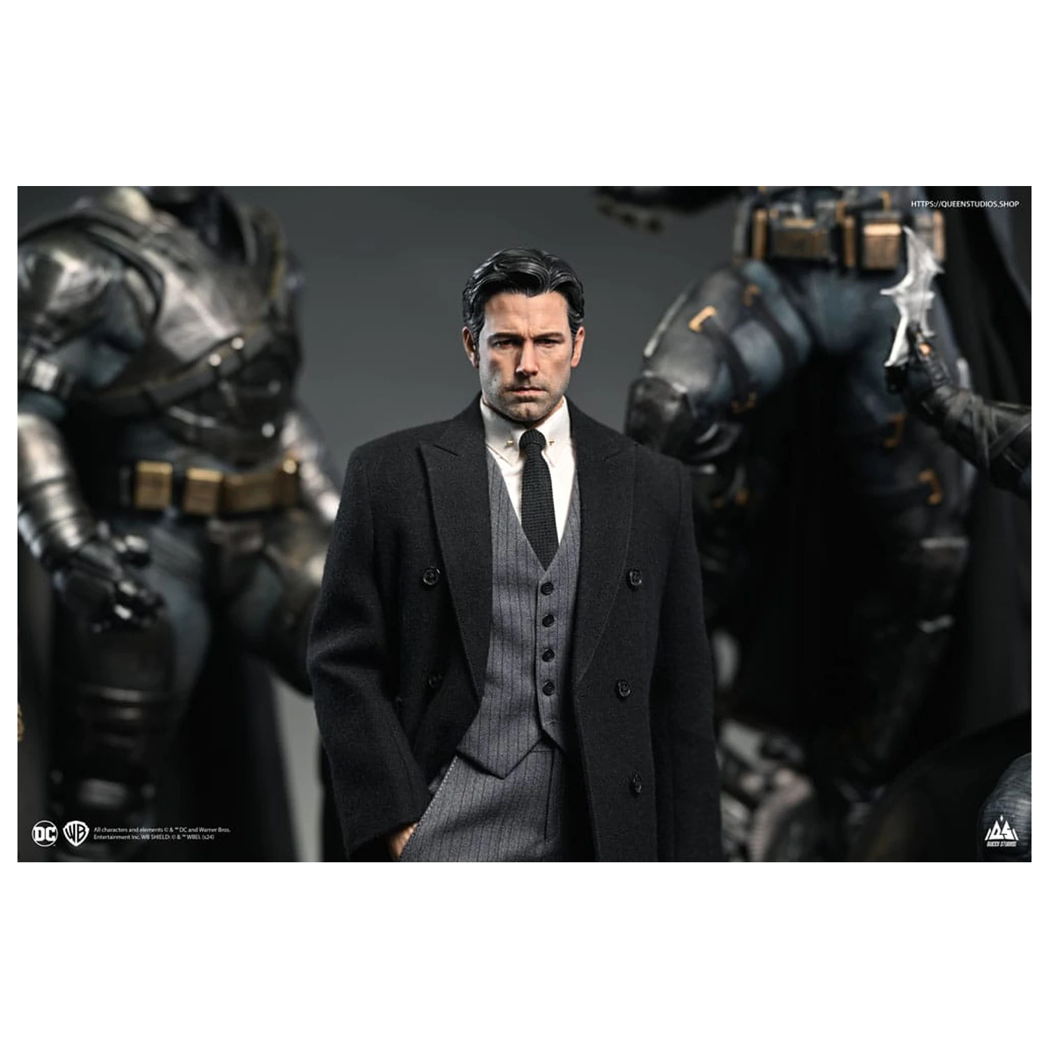 Justice League Socha 1/4 Bruce Wayne (Ben Affleck) 51 cm produktová fotografia