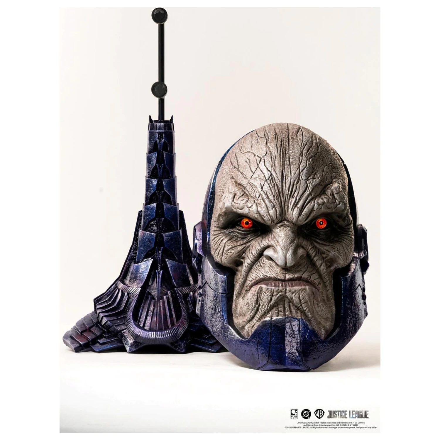 Justice League Darkseid Maska v mierke 1/1 52 cm produktová fotografia