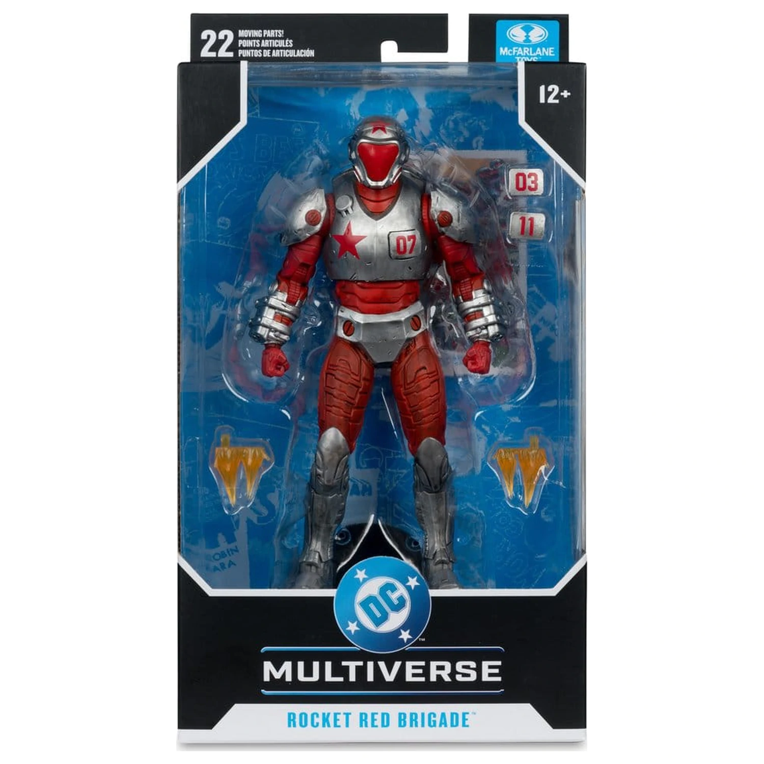 Justice League: Generation Lost DC Multiverse Akčná figúrka Rocket Red Brigade 18 cm produktová fotografia
