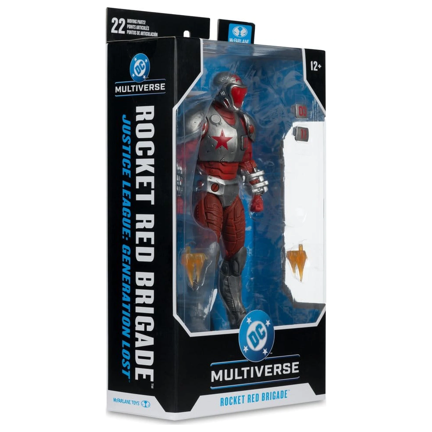 Justice League: Generation Lost DC Multiverse Akčná figúrka Rocket Red Brigade 18 cm produktová fotografia