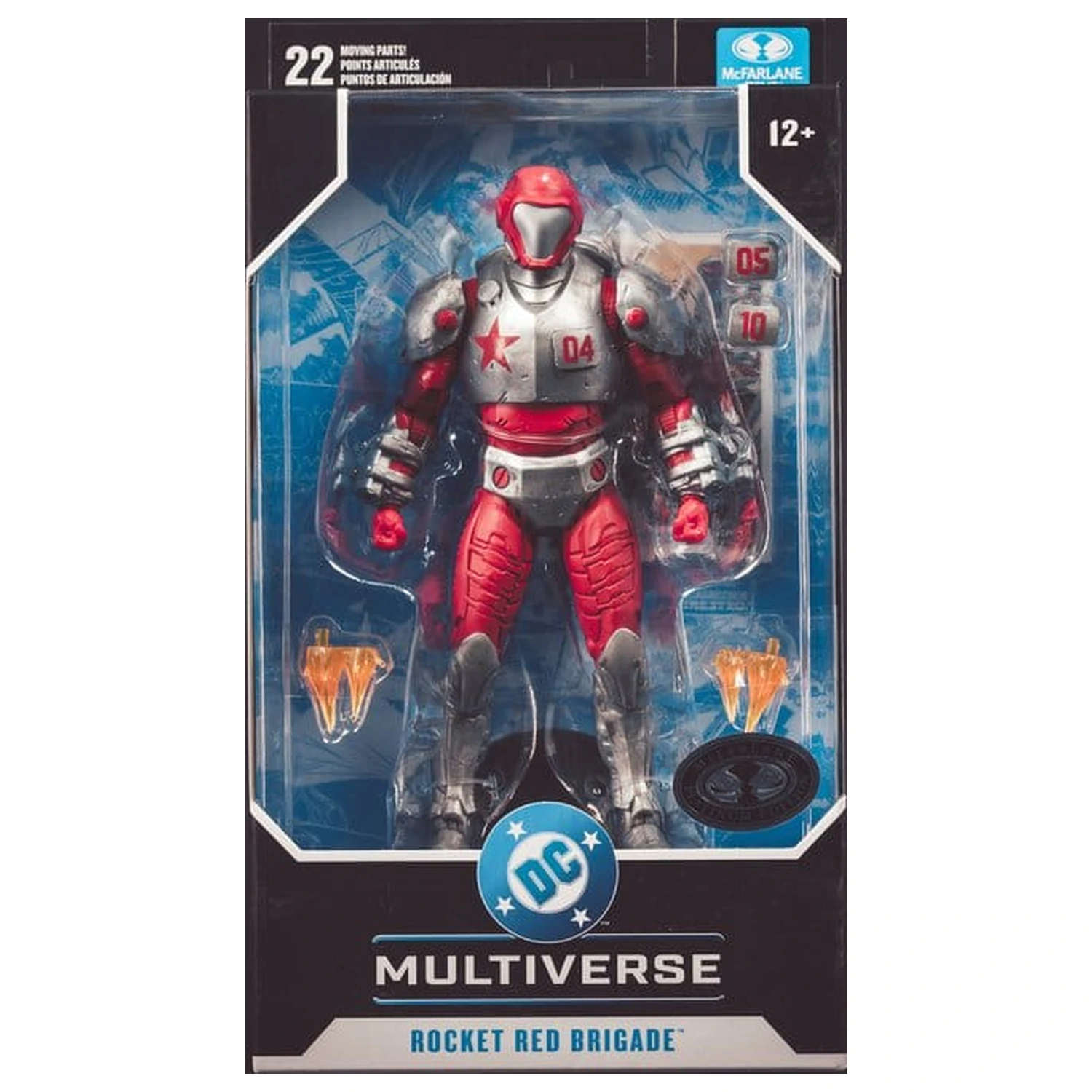 Justice League: Generation Lost DC Multiverse Akčná figúrka Rocket Red Brigade (Platinum Edition) 18 cm produktová fotografia