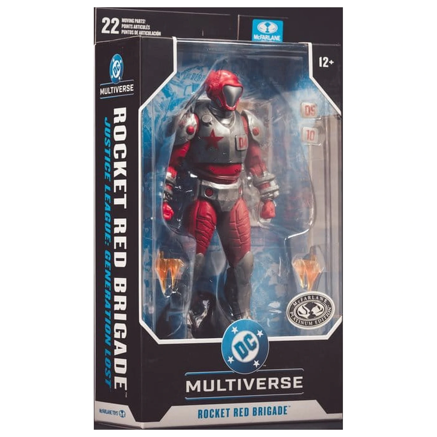 Justice League: Generation Lost DC Multiverse Akčná figúrka Rocket Red Brigade (Platinum Edition) 18 cm produktová fotografia
