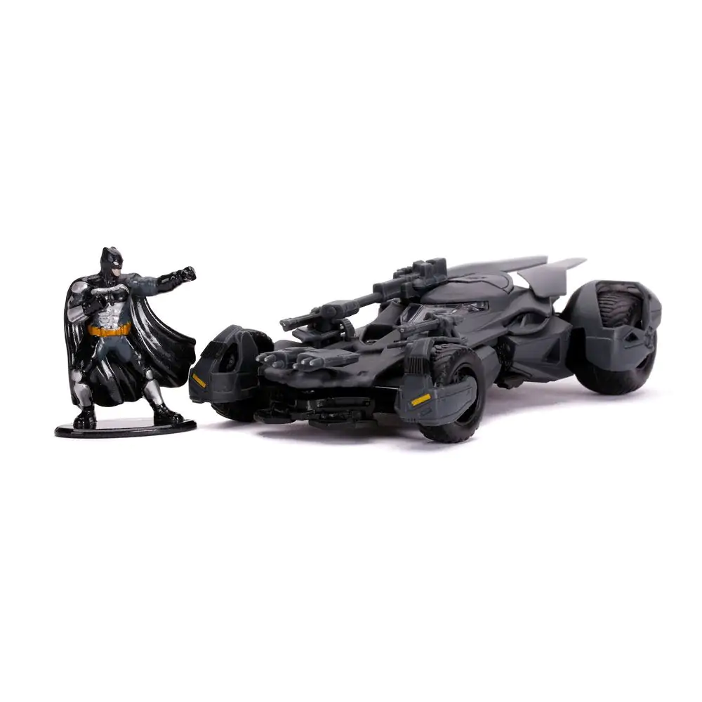 Justice League Hollywood Rides Kovový model 1/32 Batmobile s figúrkou produktová fotografia