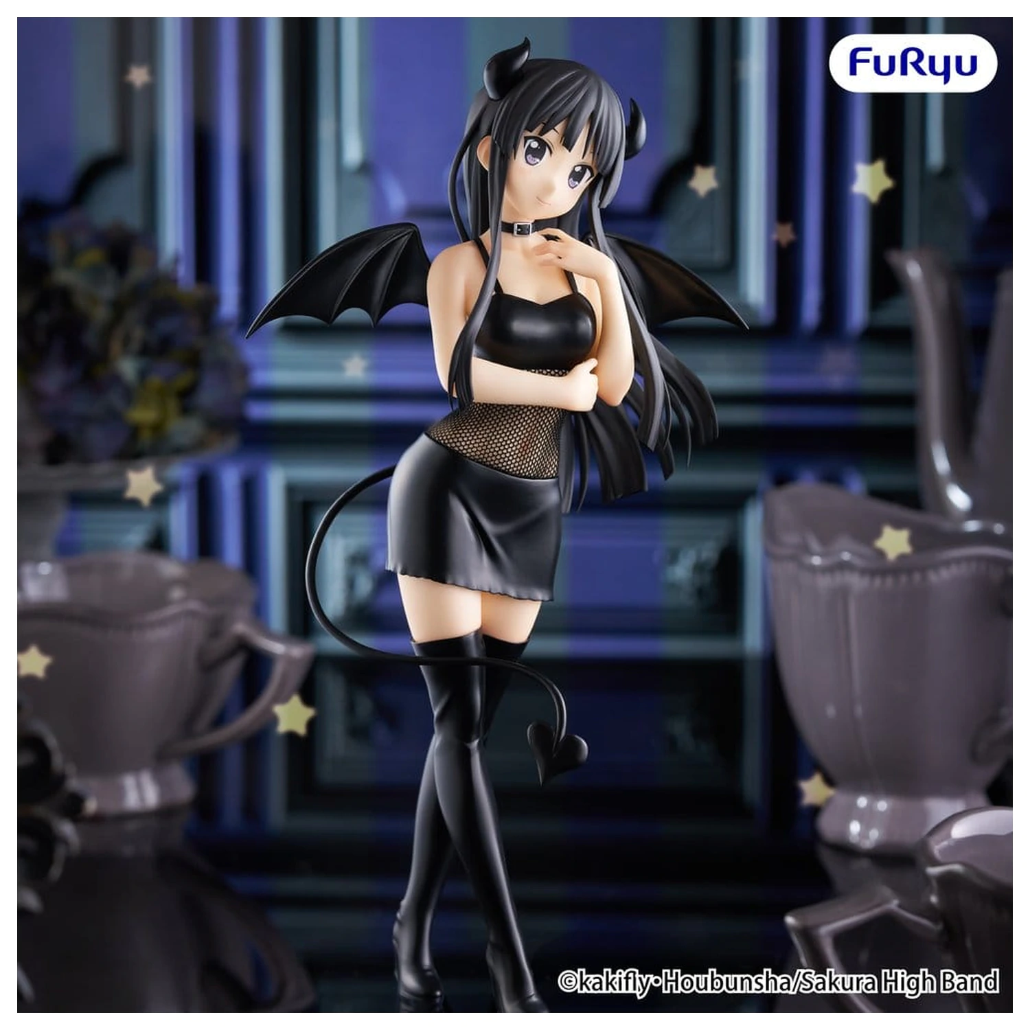K-ON! BiCute Dark PVC figúrka Mio Akiyama 24 cm produktová fotografia