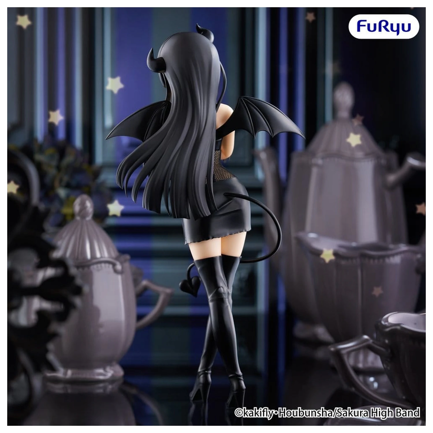 K-ON! BiCute Dark PVC figúrka Mio Akiyama 24 cm produktová fotografia