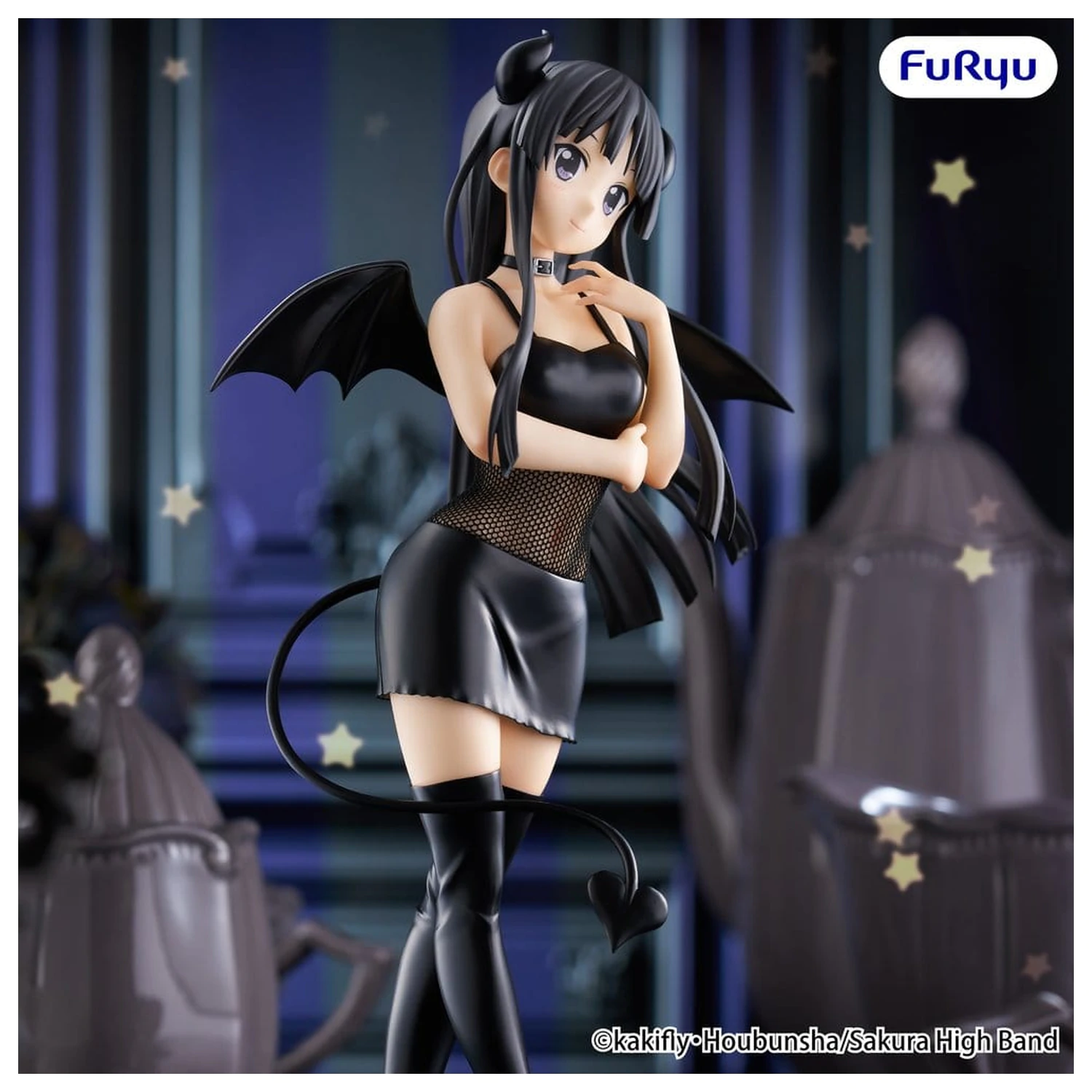 K-ON! BiCute Dark PVC figúrka Mio Akiyama 24 cm produktová fotografia