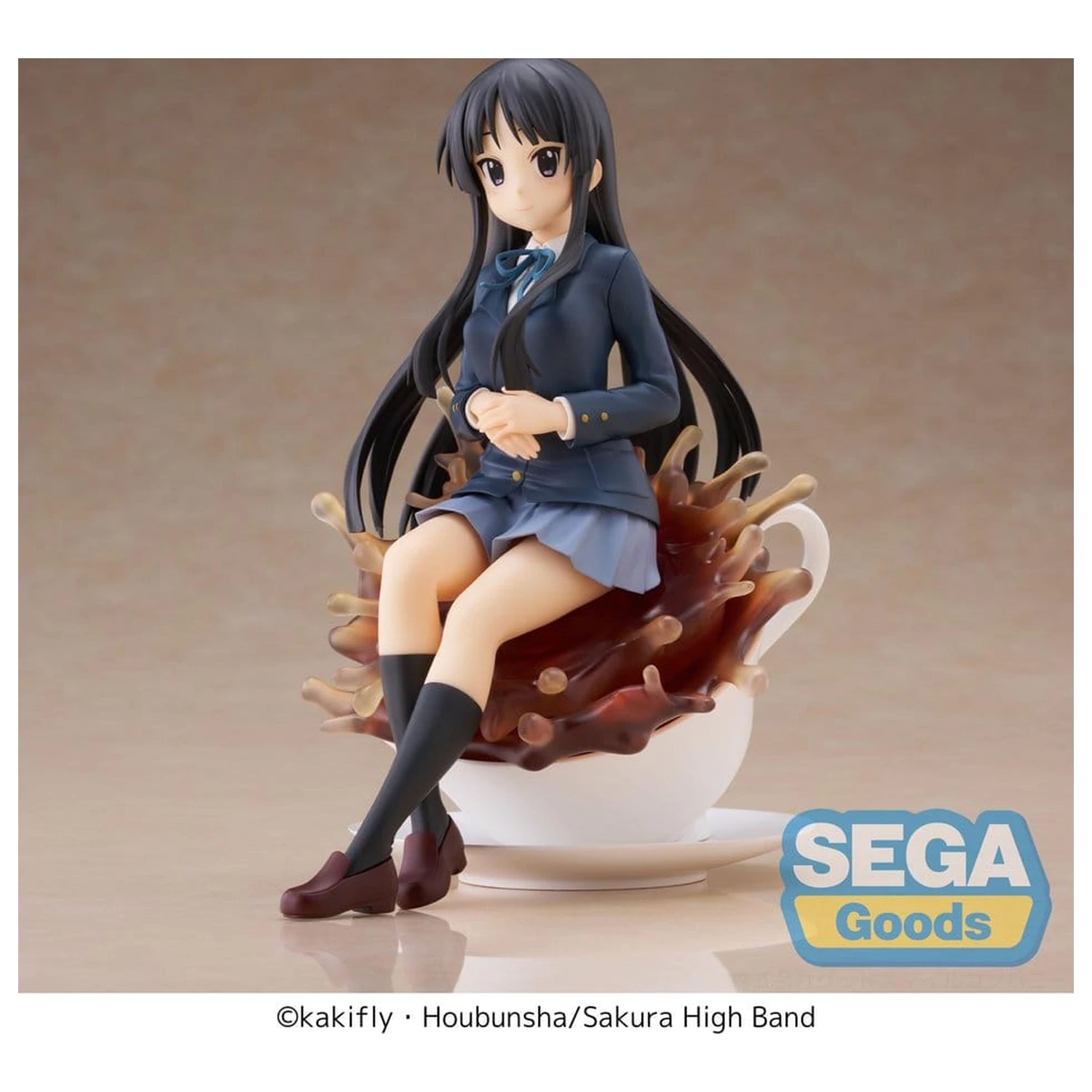 K-ON! Luminasta PVC figúrka Mio Akiyama 16 cm produktová fotografia