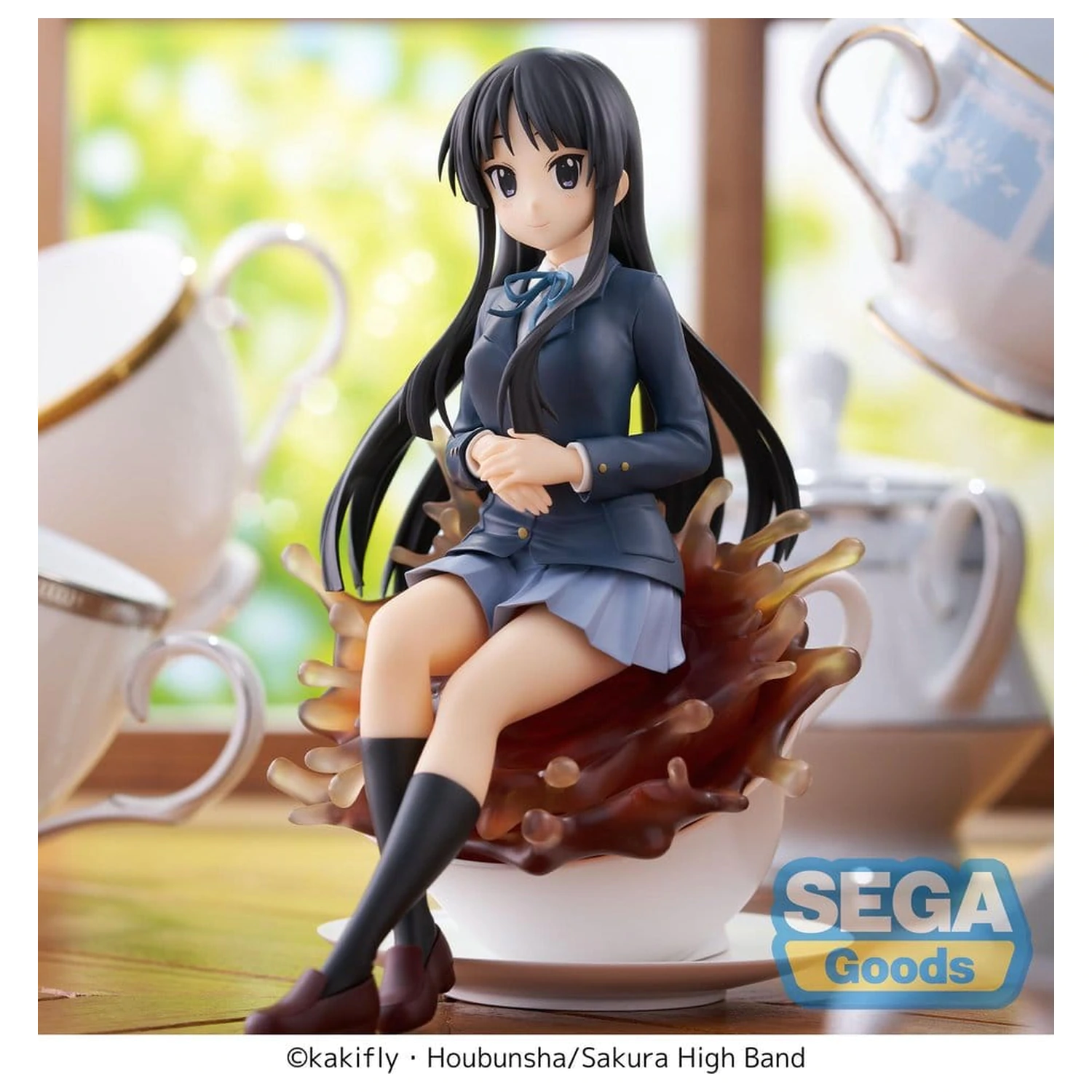 K-ON! Luminasta PVC figúrka Mio Akiyama 16 cm produktová fotografia