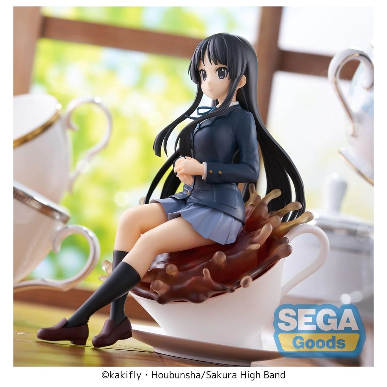 K-ON! Luminasta PVC figúrka Mio Akiyama 16 cm produktová fotografia