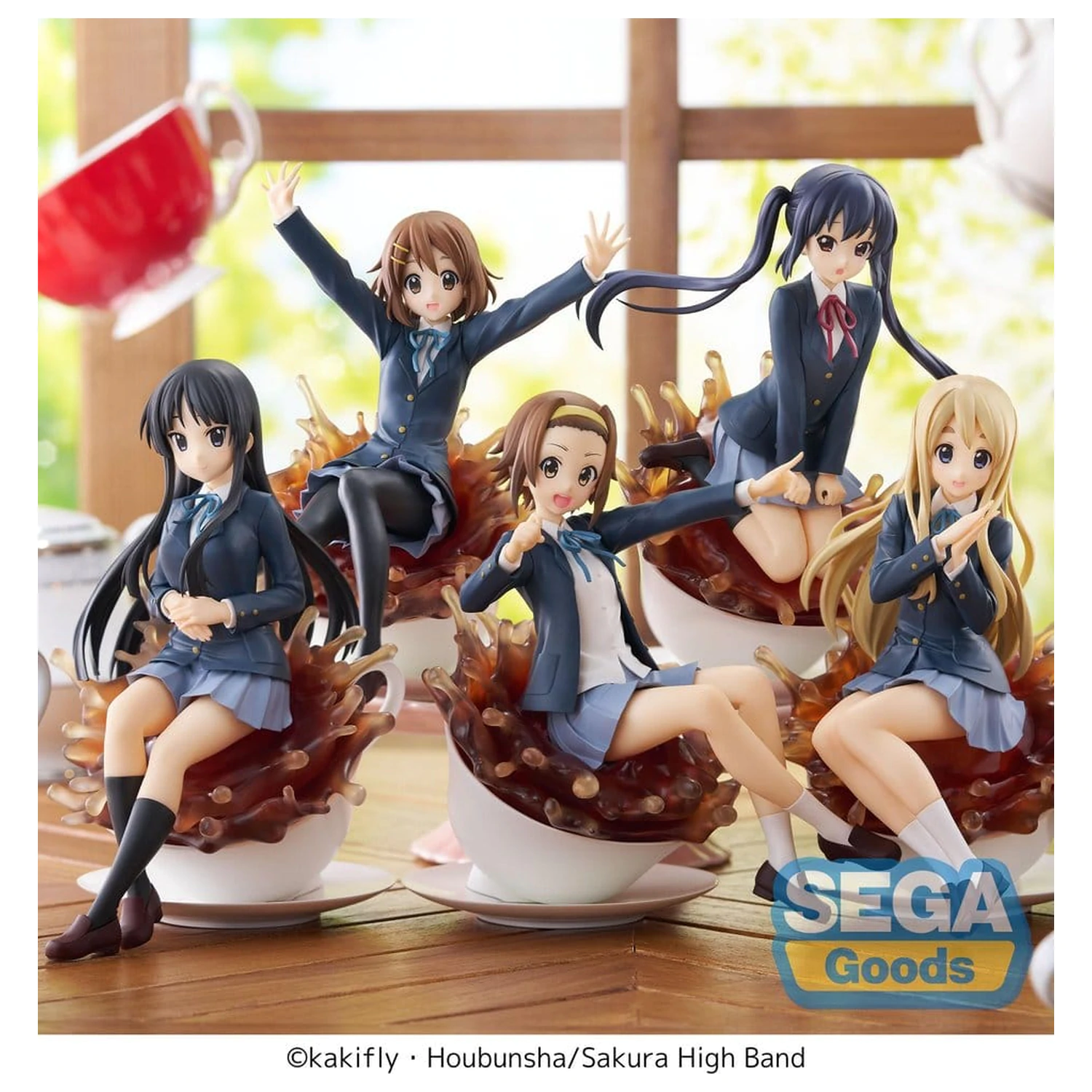 K-ON! Luminasta PVC figúrka Mio Akiyama 16 cm produktová fotografia