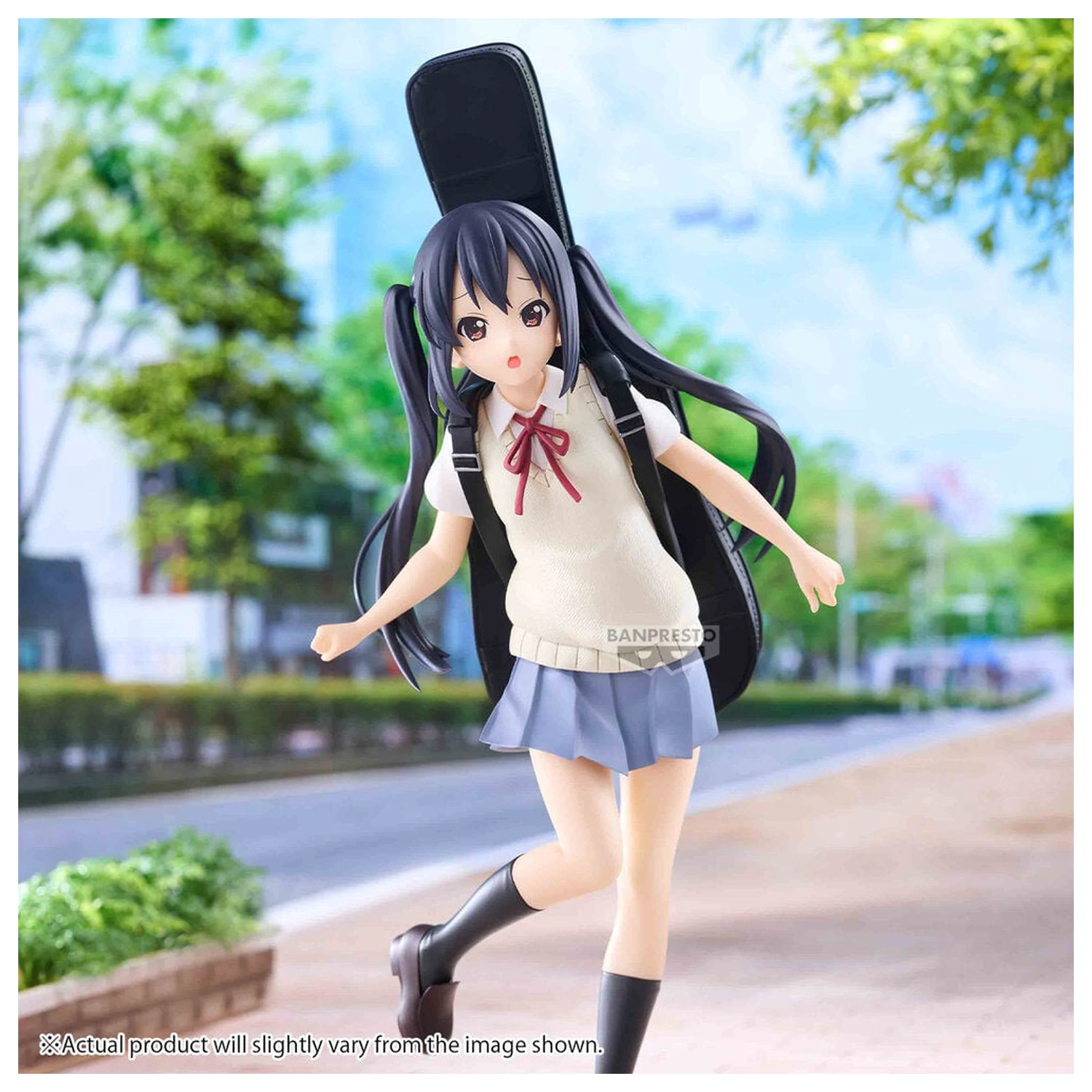 K-ON!! SQ Figure Azusa Nakano figúrka 24 cm produktová fotografia