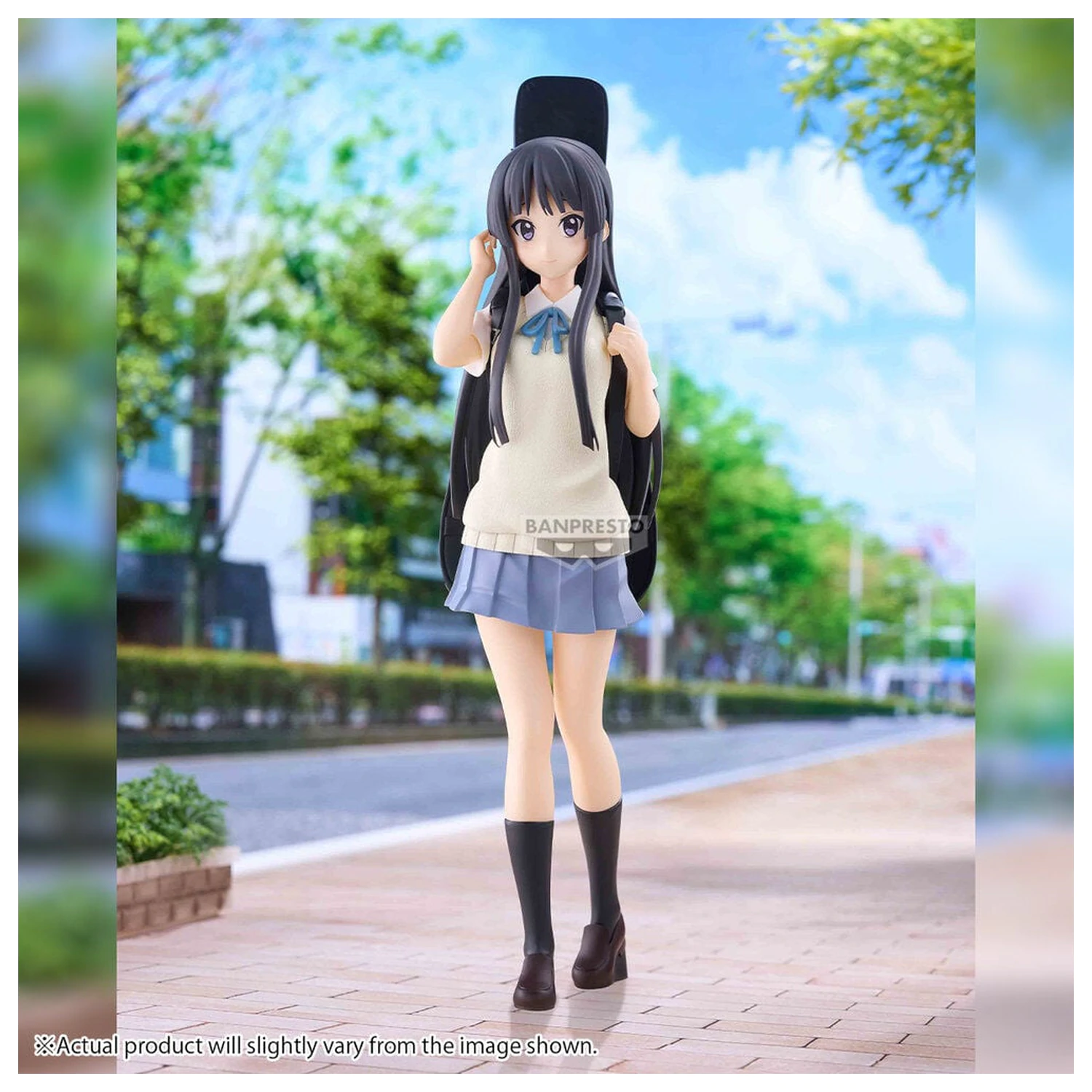 K-ON!! SQ figúrka Mio Akiyama figúrka 25cm produktová fotografia