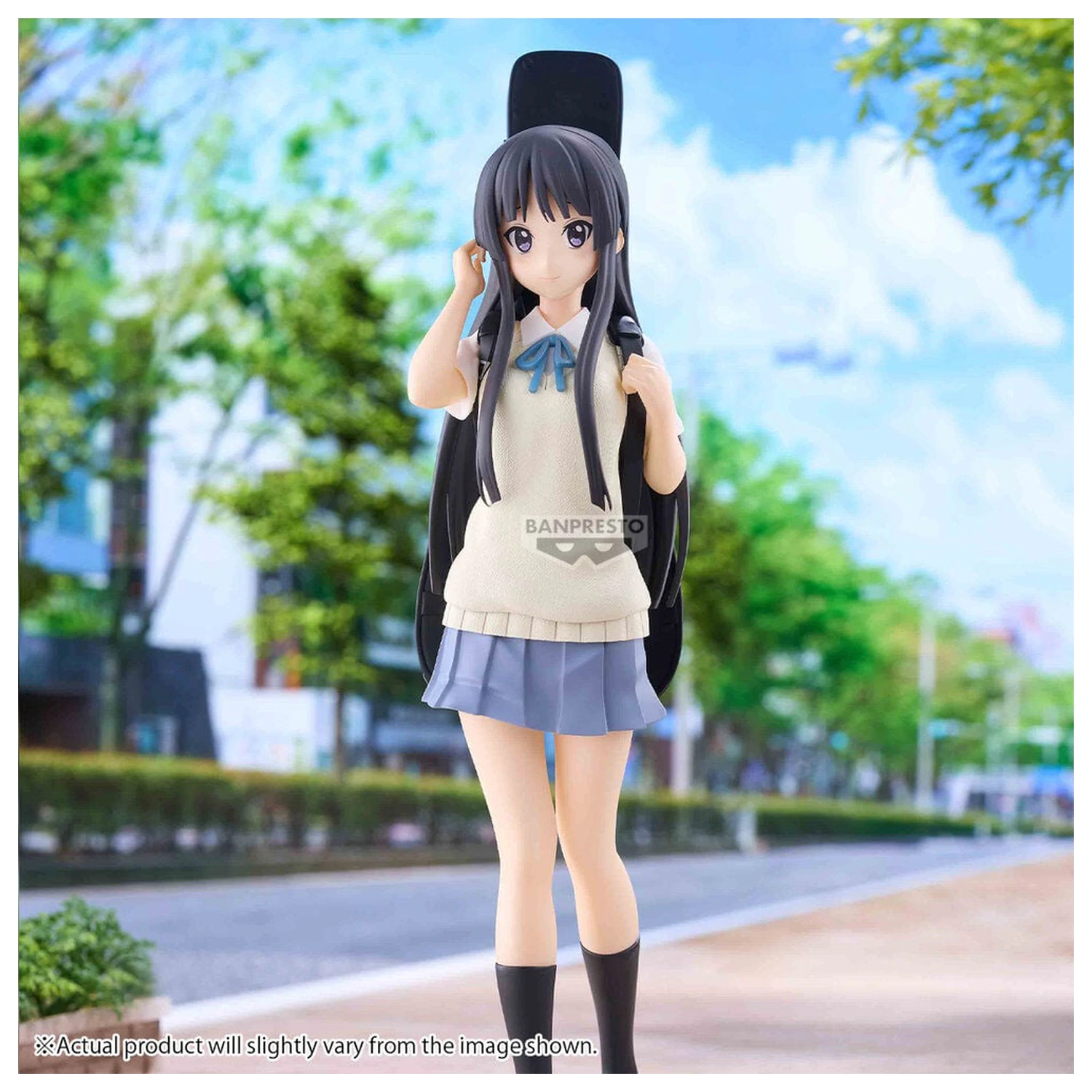 K-ON!! SQ figúrka Mio Akiyama figúrka 25cm produktová fotografia