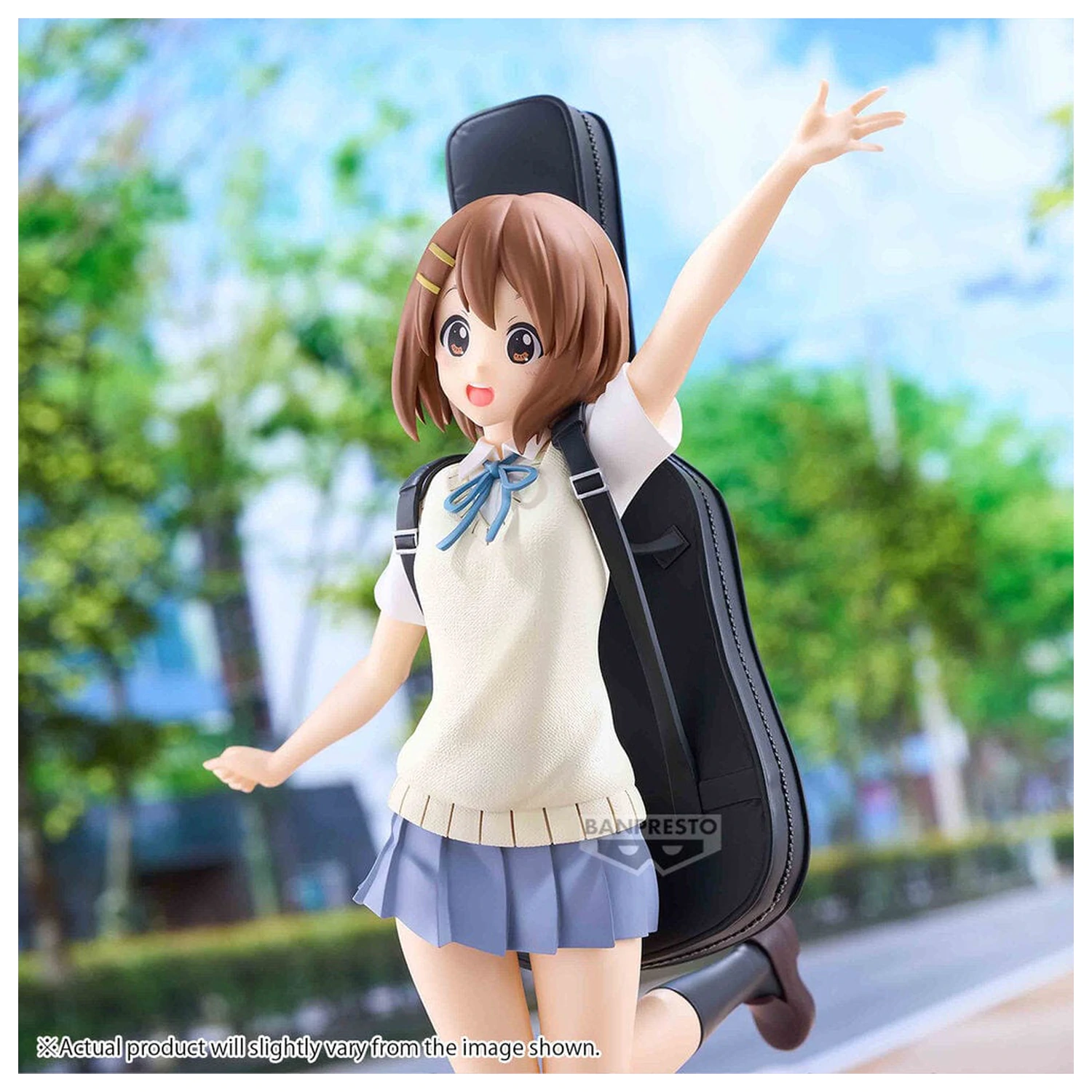 K-ON!! SQ figúrka Yui Hirasawa figúrka 25 cm produktová fotografia