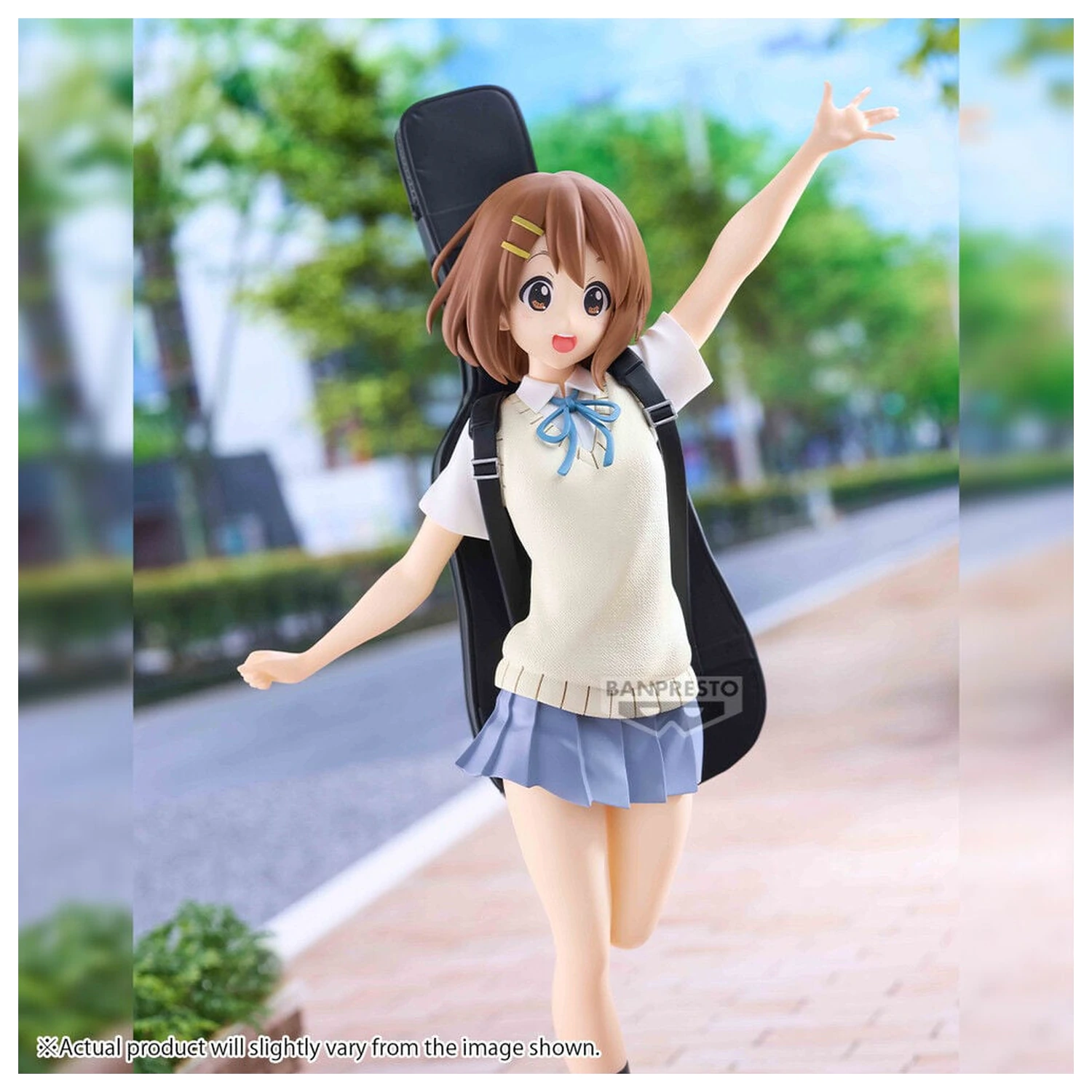 K-ON!! SQ figúrka Yui Hirasawa figúrka 25 cm produktová fotografia