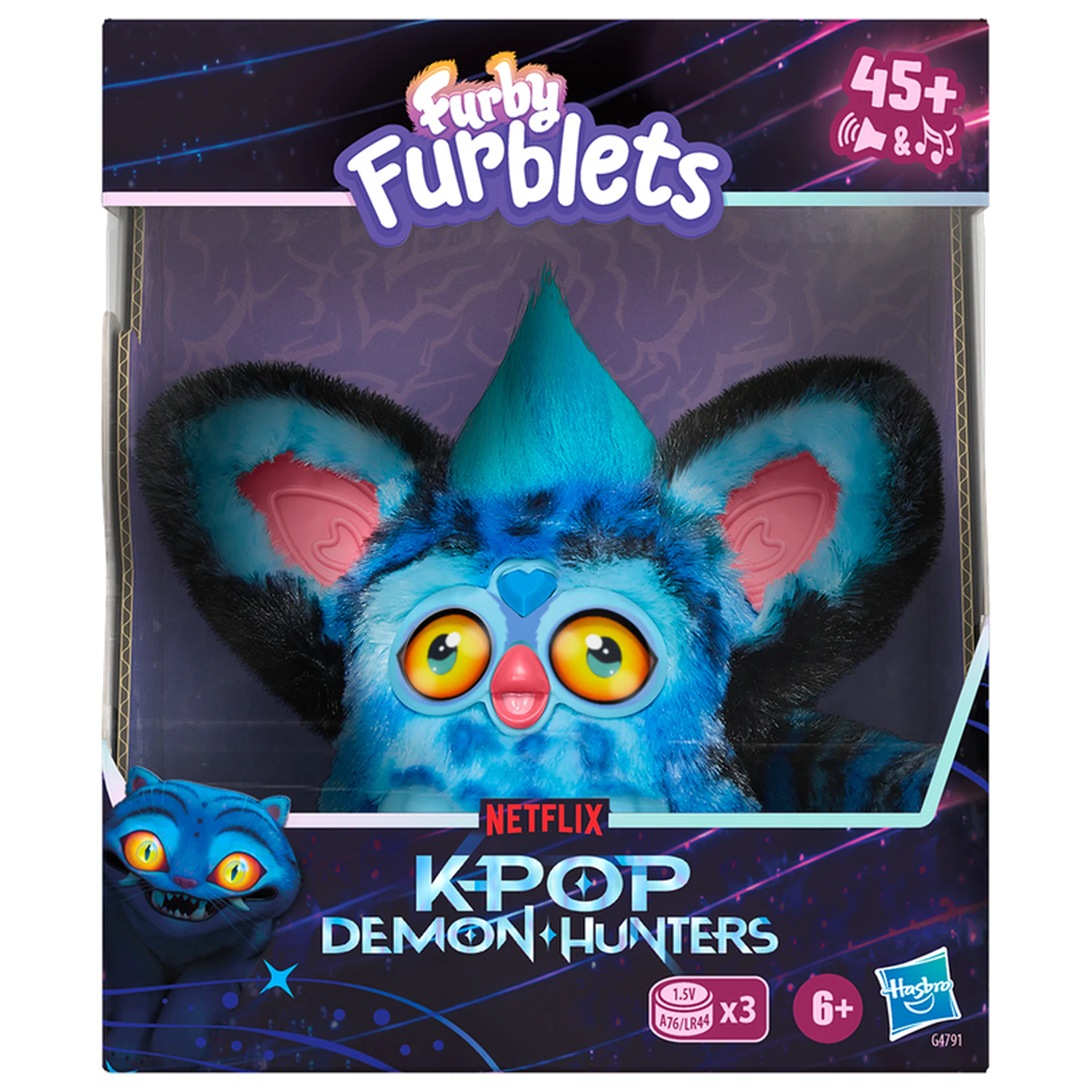 K-POP Demon Hunters Derpy Figúrka Furblets produktová fotografia