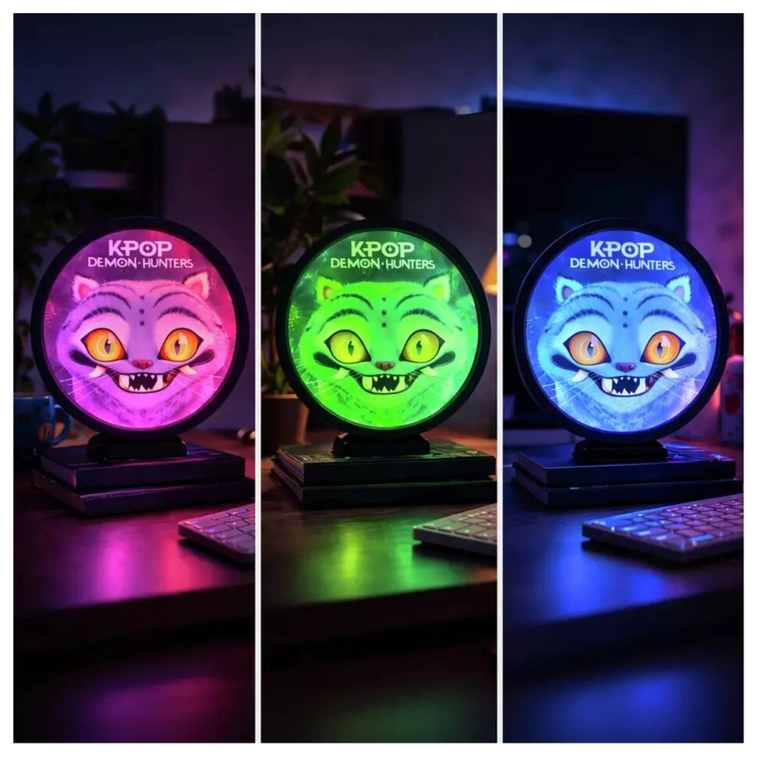 K-pop Demon Hunters Derpy LED lampa produktová fotografia