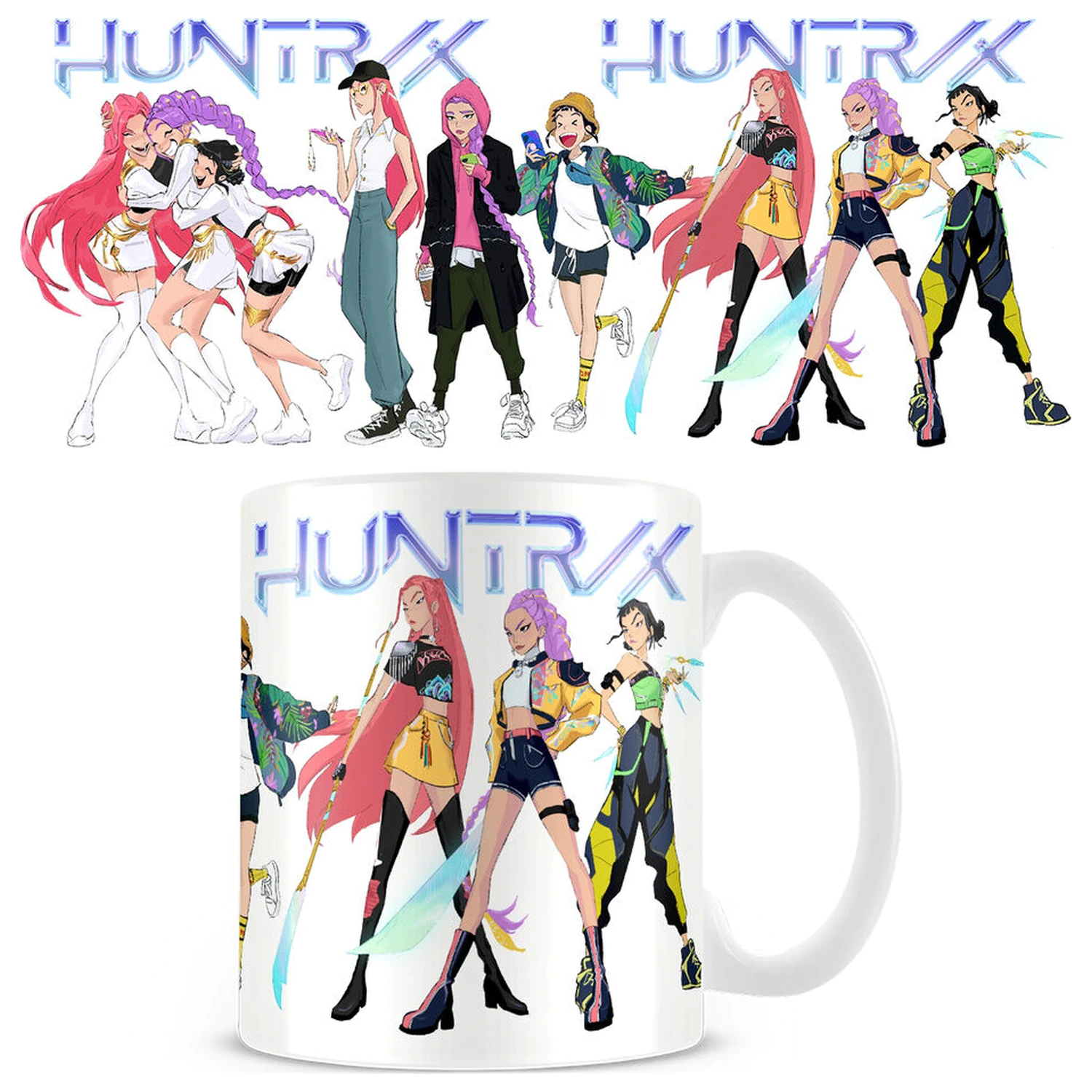 K-Pop Demon Hunters Huntrix hrnček 325ml produktová fotografia