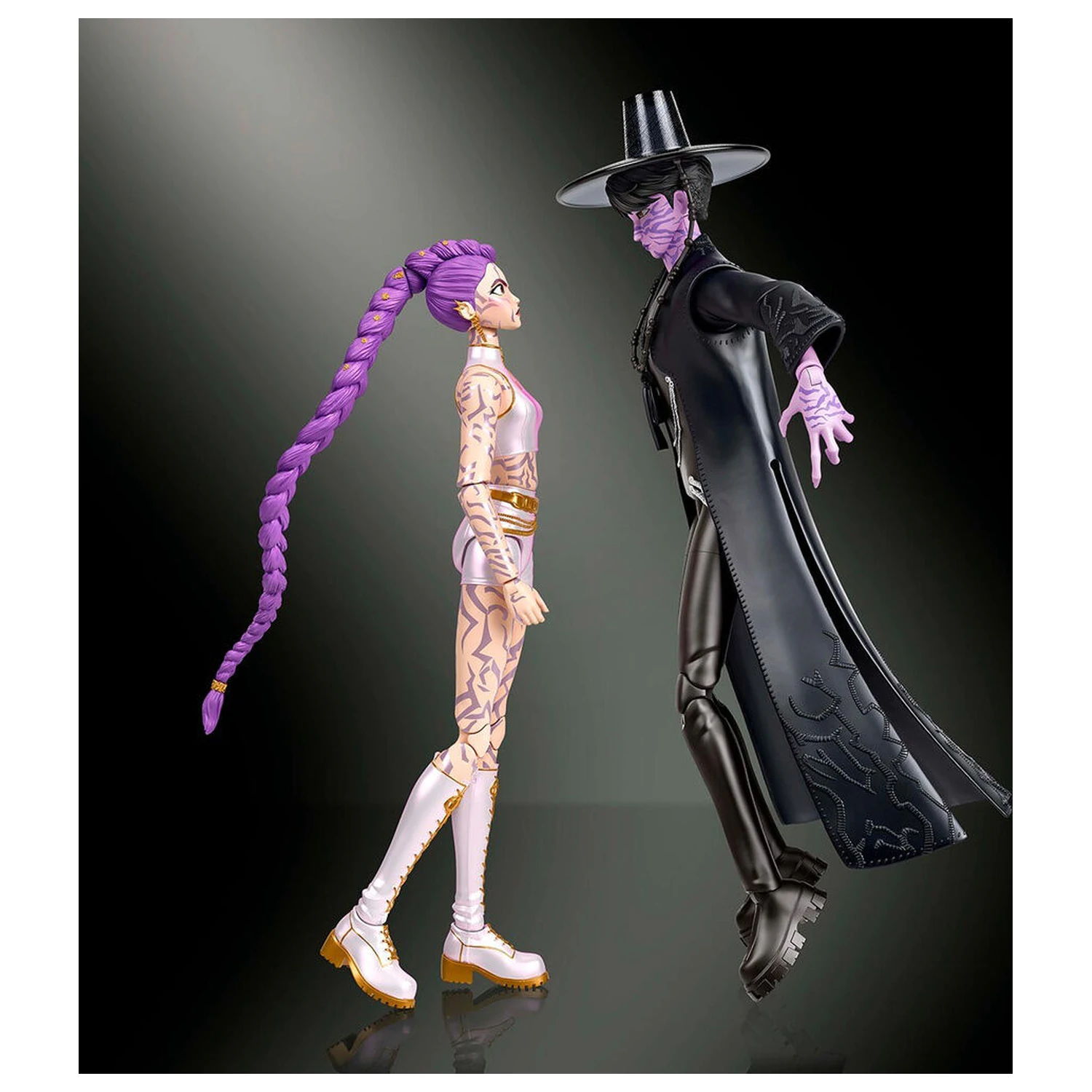 K-Pop Demon Hunters Rumi & Jinu dvojdielne balenie figúrok 15cm produktová fotografia