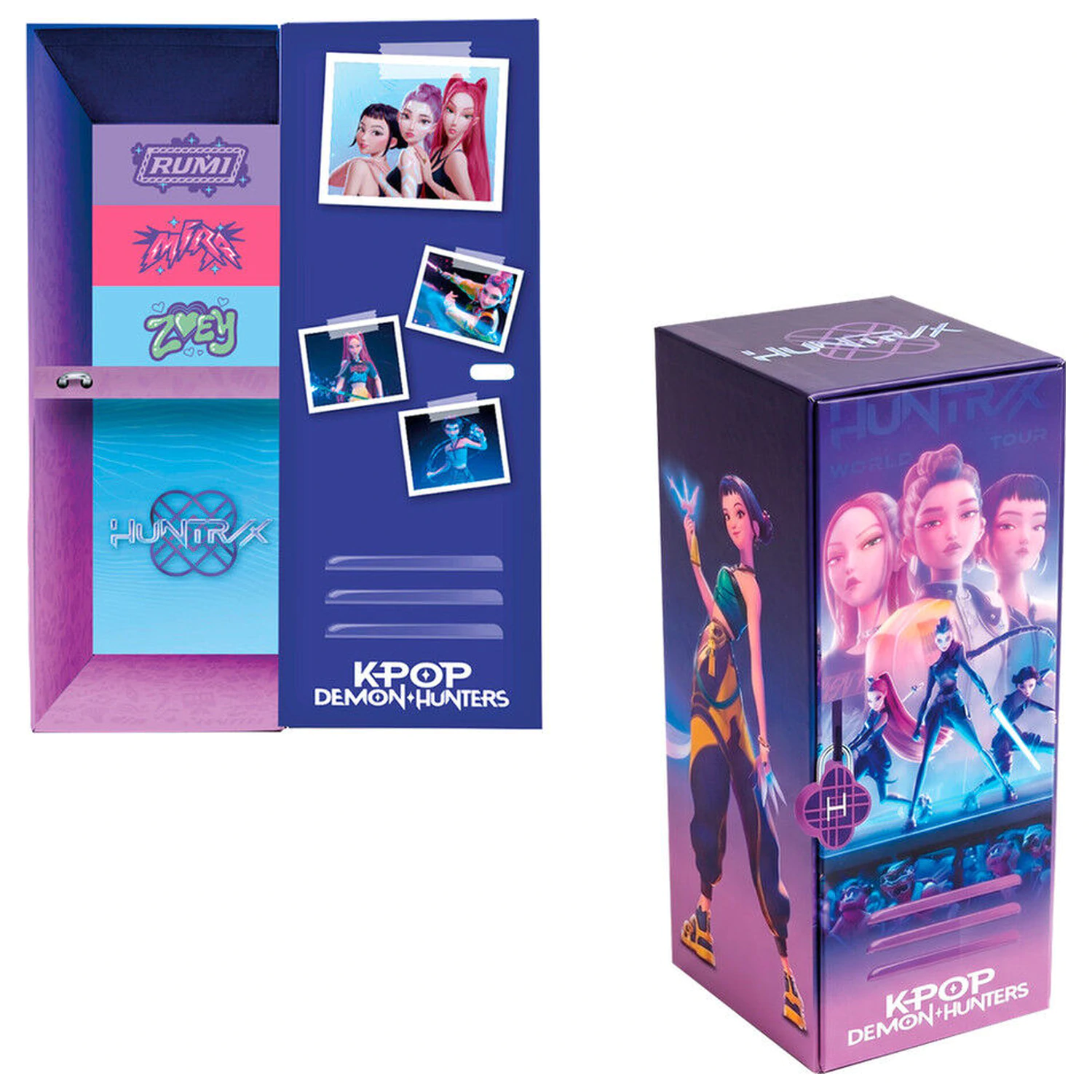 K-Pop Demon Hunters tajná skrinka so zámkom produktová fotografia
